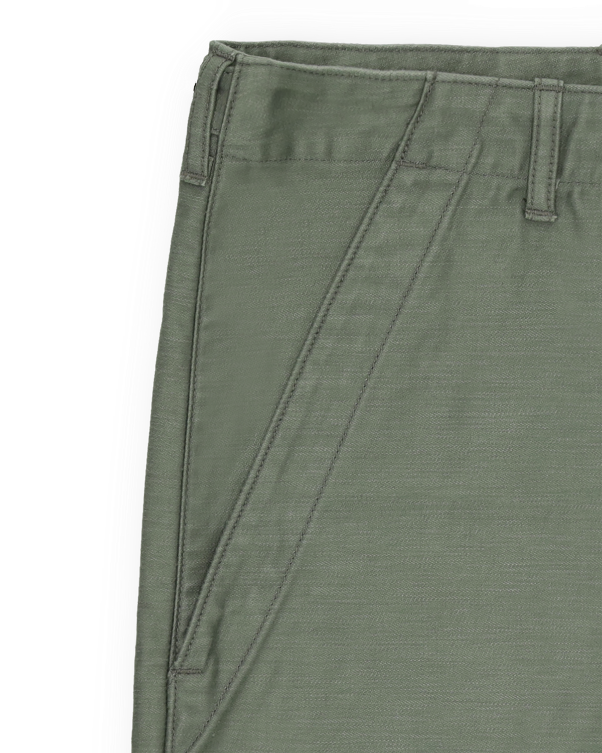 Newfatigue Pantaloni Fatigue in Cotone Satin