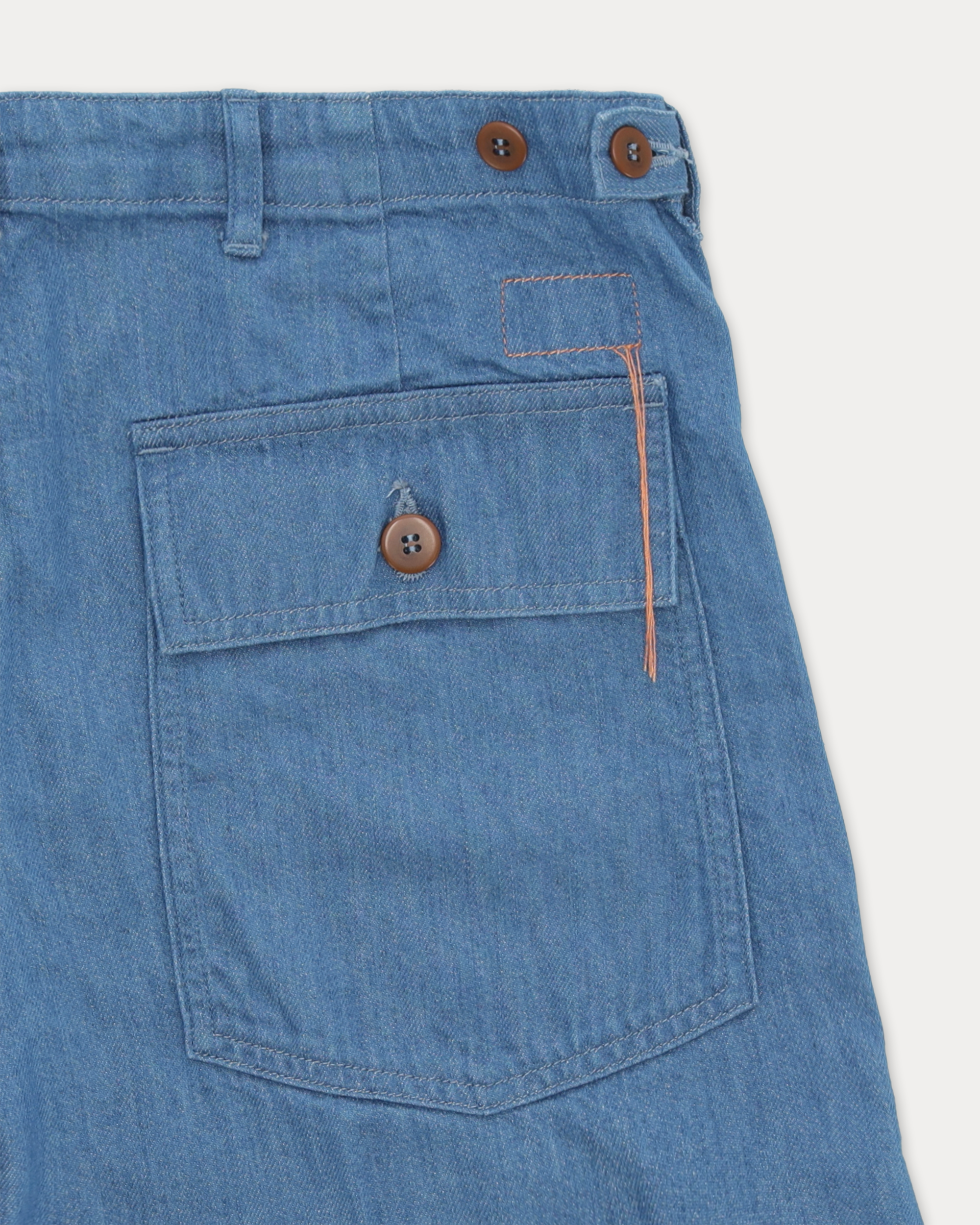 Newfatigue Pantaloni Fatigue Japan Denim Custom Wash