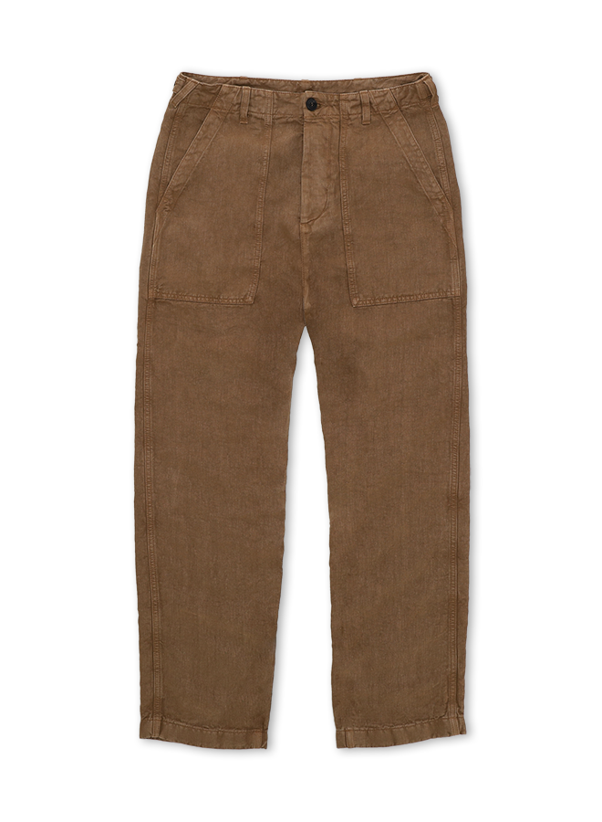 Newfatigue Pantaloni Fatigue in Lino