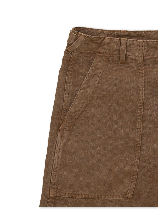 Newfatigue Pantaloni Fatigue in Lino