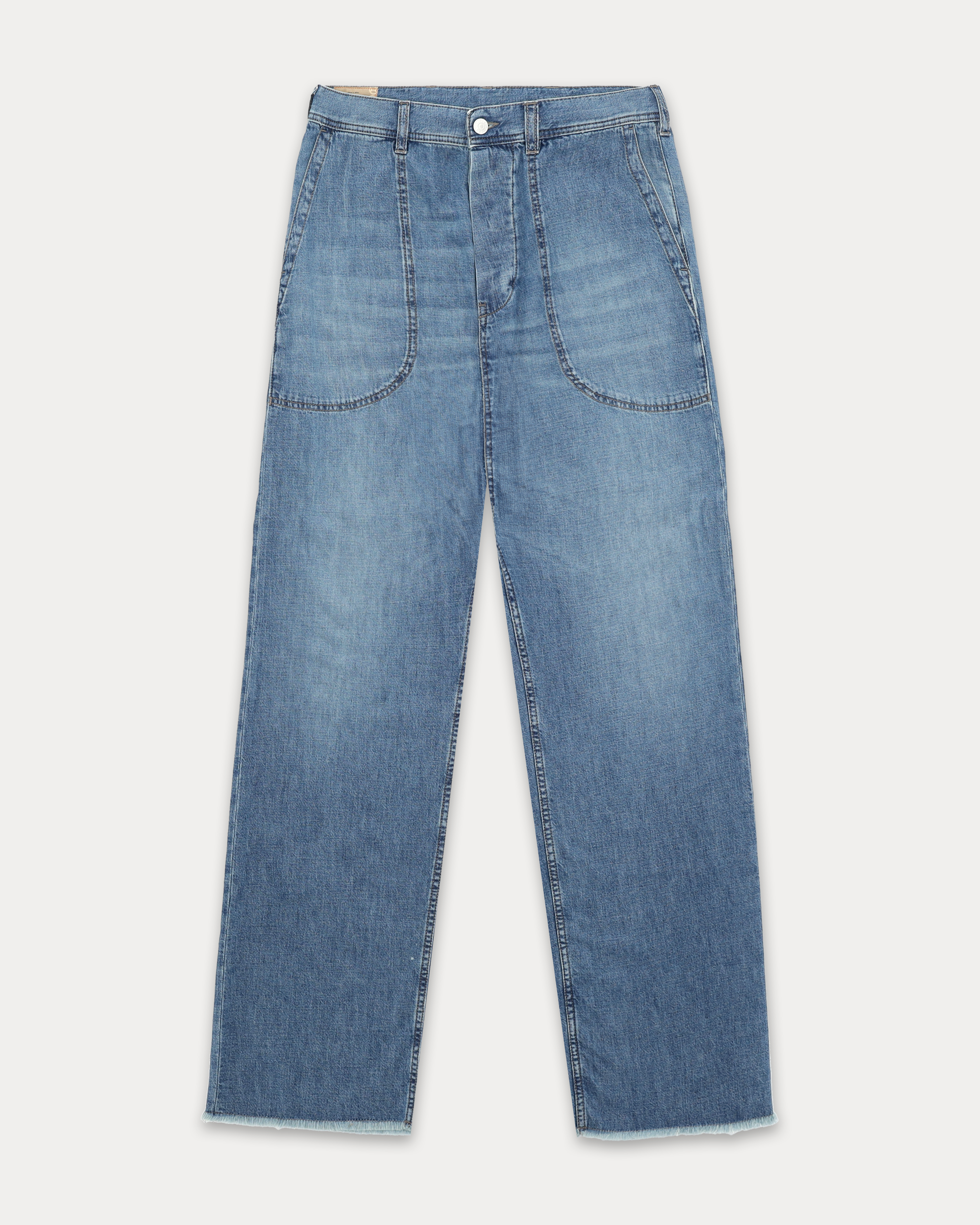 Newport Pantaloni In Japan Denim Stone Wash