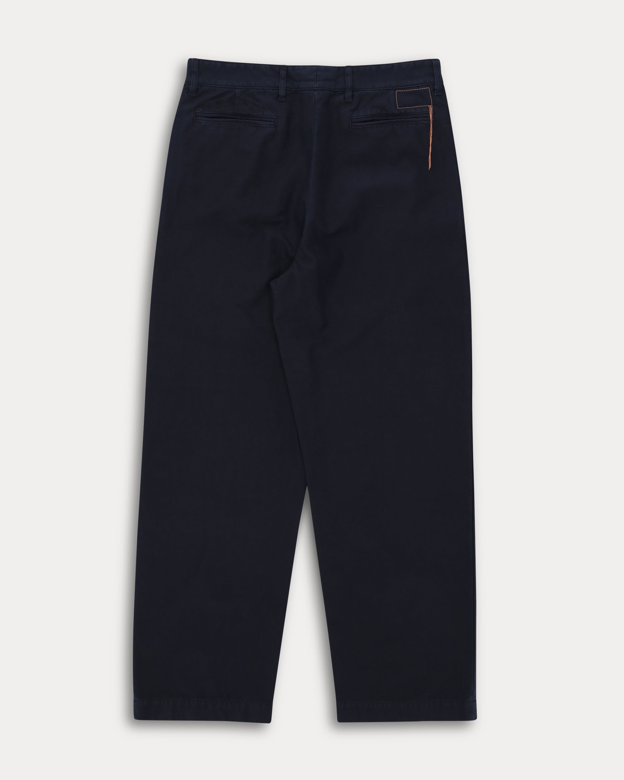 Newyork Pleated Reverse Cotton Canvas Pants
