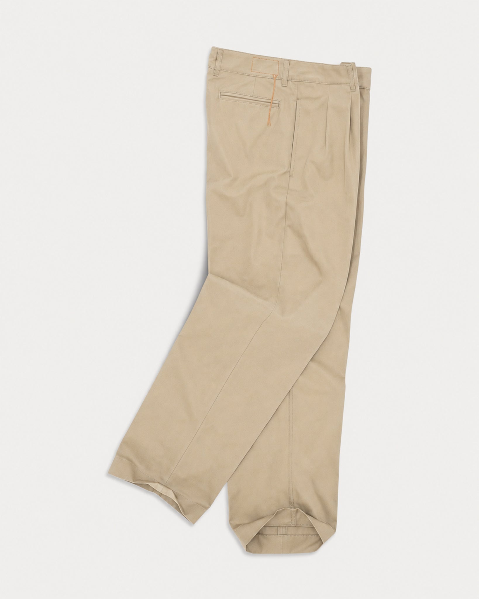 Newyork Pleated Cotton Pants