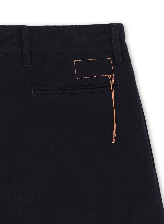 Newyork Pantaloni Con Pences In Cotone Lana