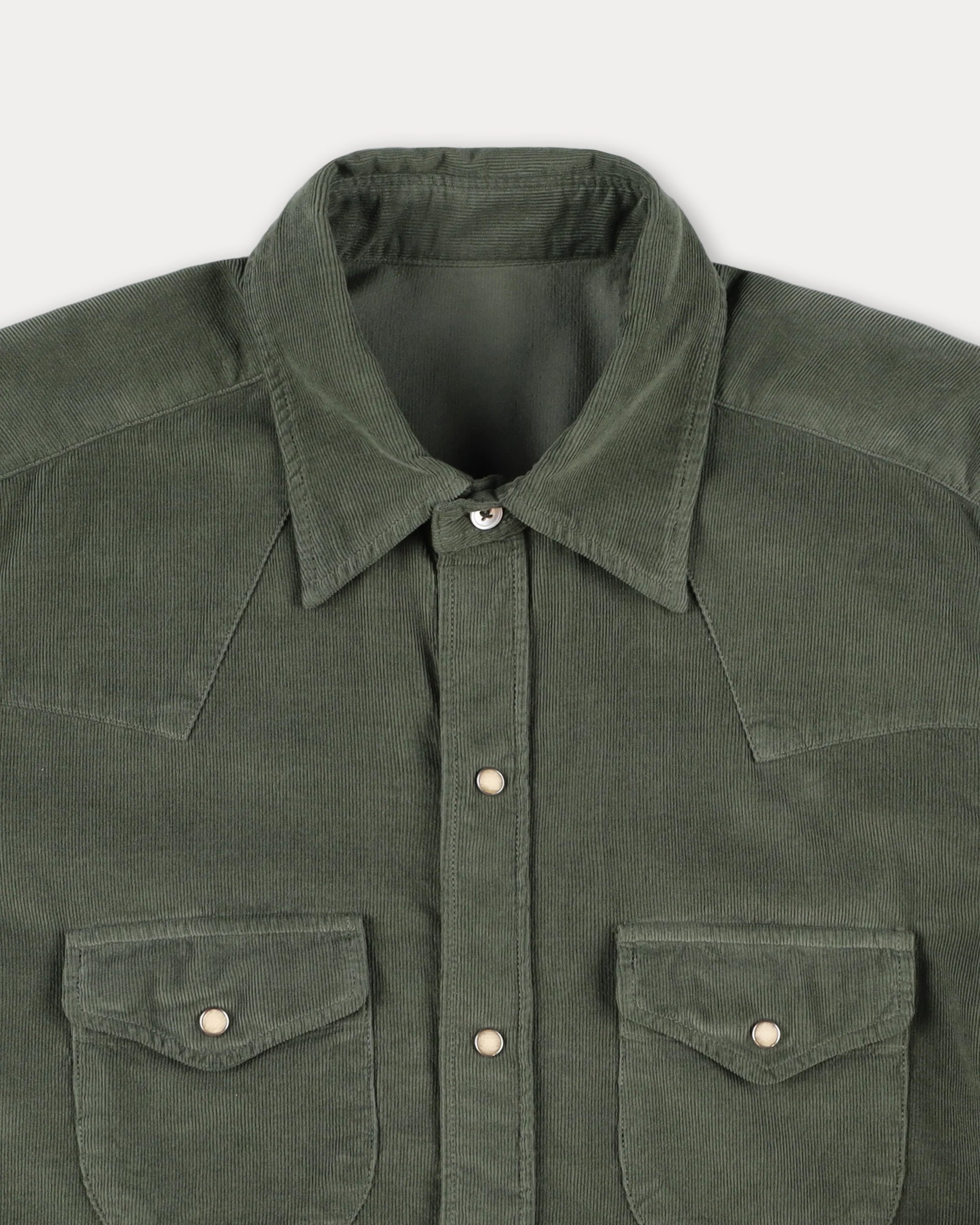 Ntex Camicia Texana In Velluto
