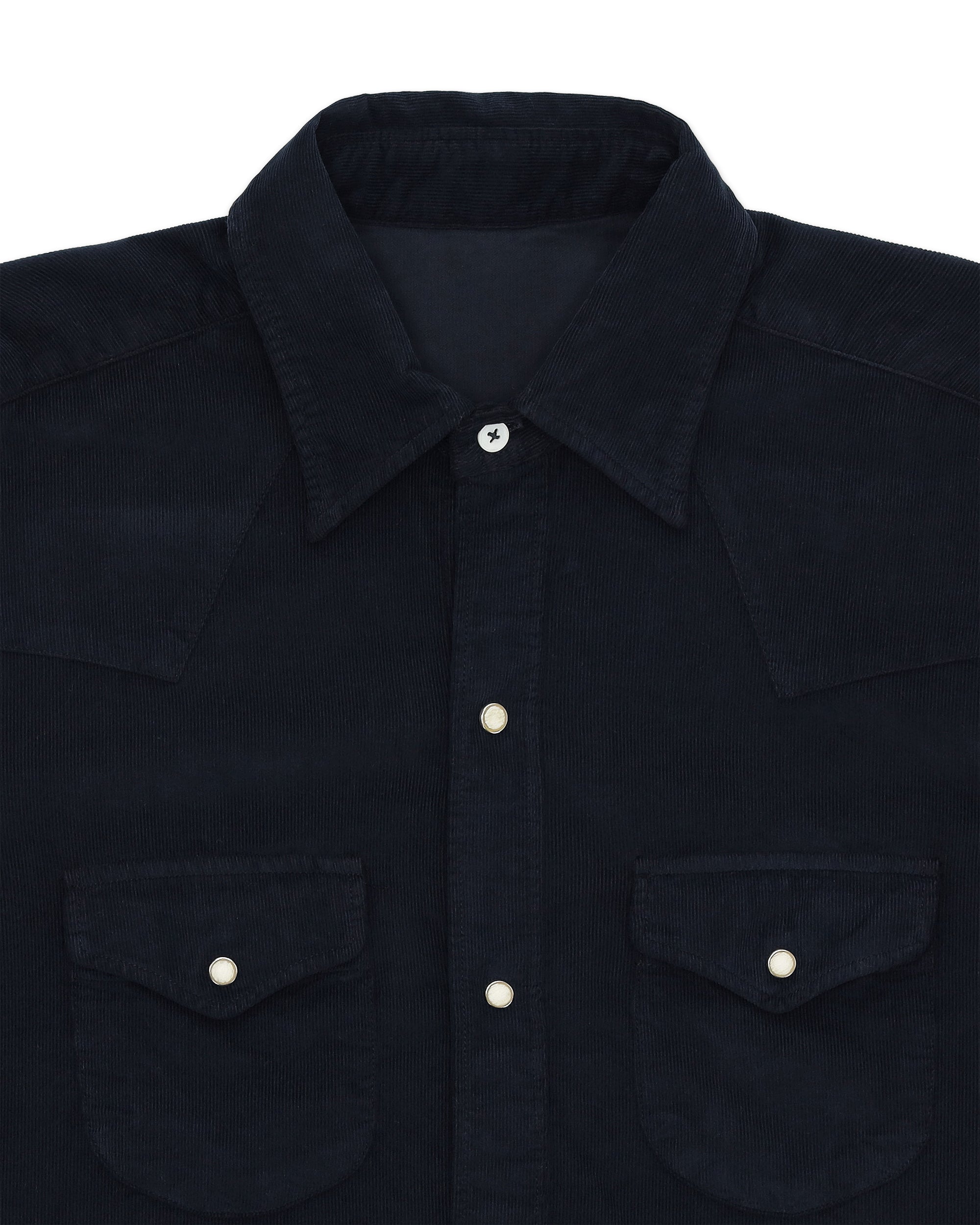 Ntex Camicia Texana In Velluto