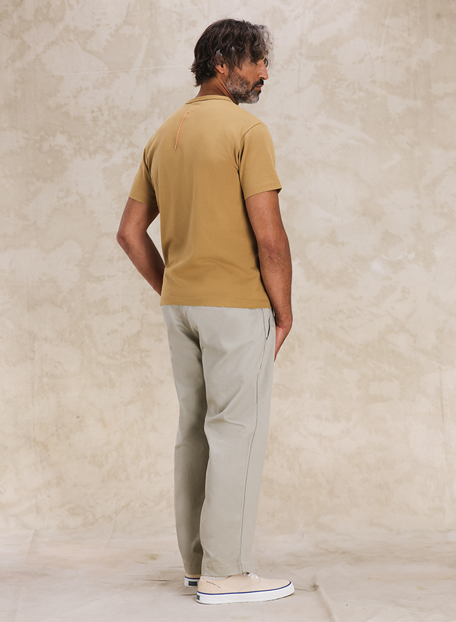 Officer Pantaloni Chino In Cotone Bedford