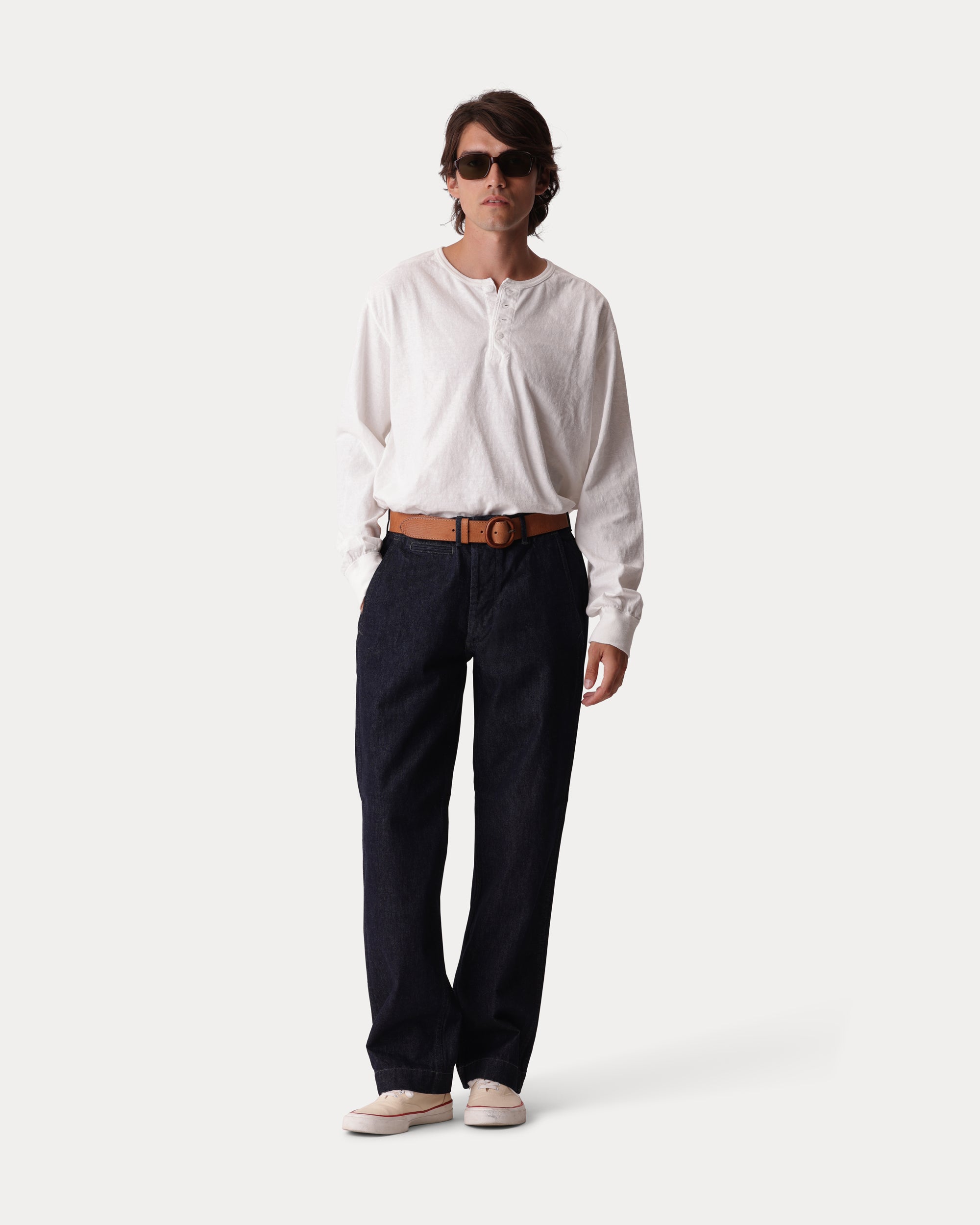 Officer Japan Denim Cimosato Indigo Rinse