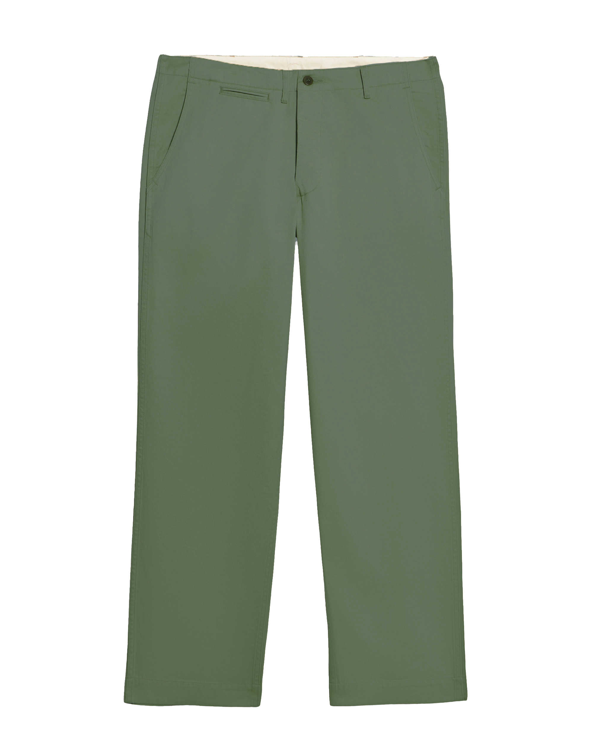 Officer Pantaloni Chino In Cotone Satin