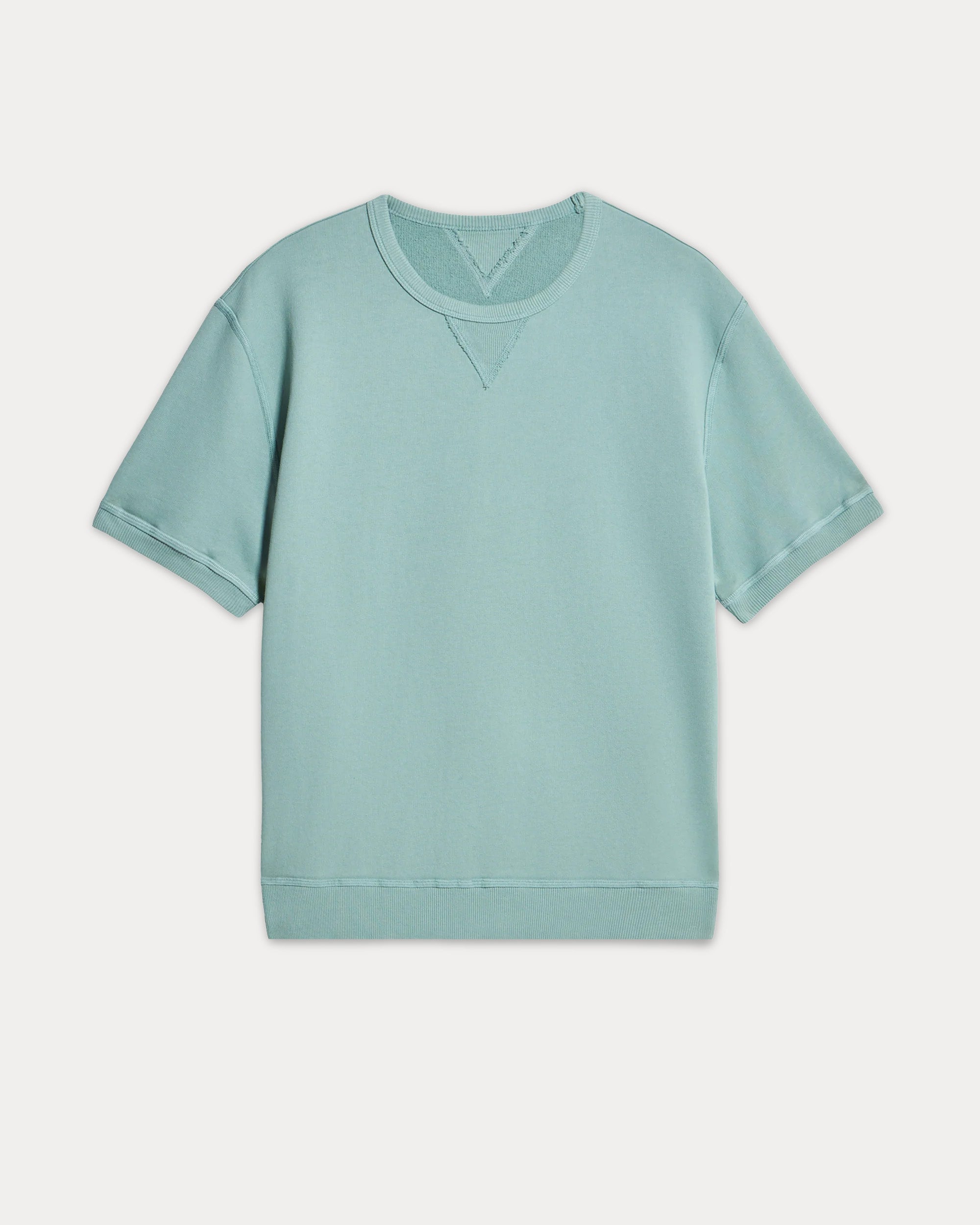 Ohio Short Sleeve Brushed Jersey Crew Neck Sweatshirt