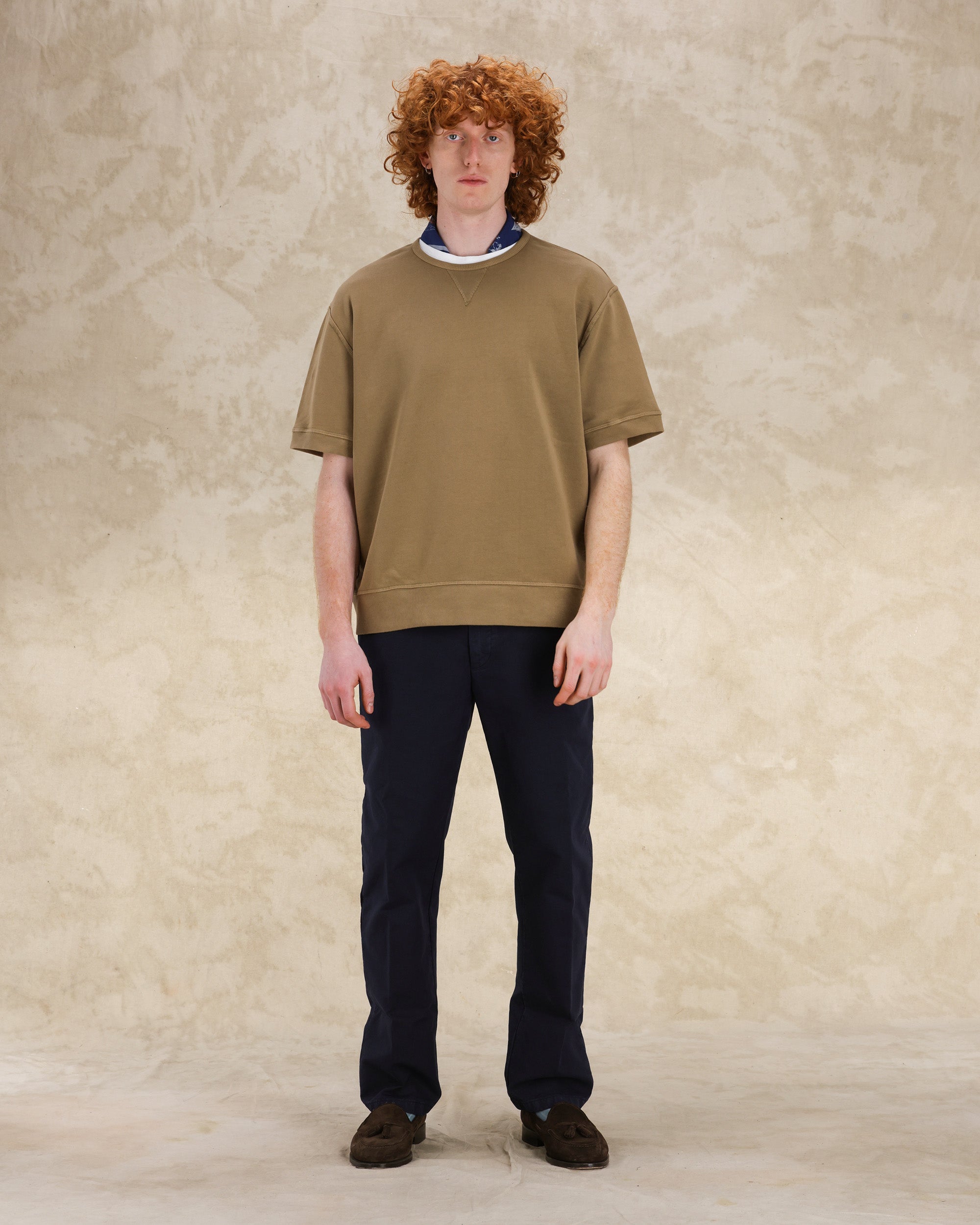 Ohio Brushed Jersey Short Sleeves Sweatshirt