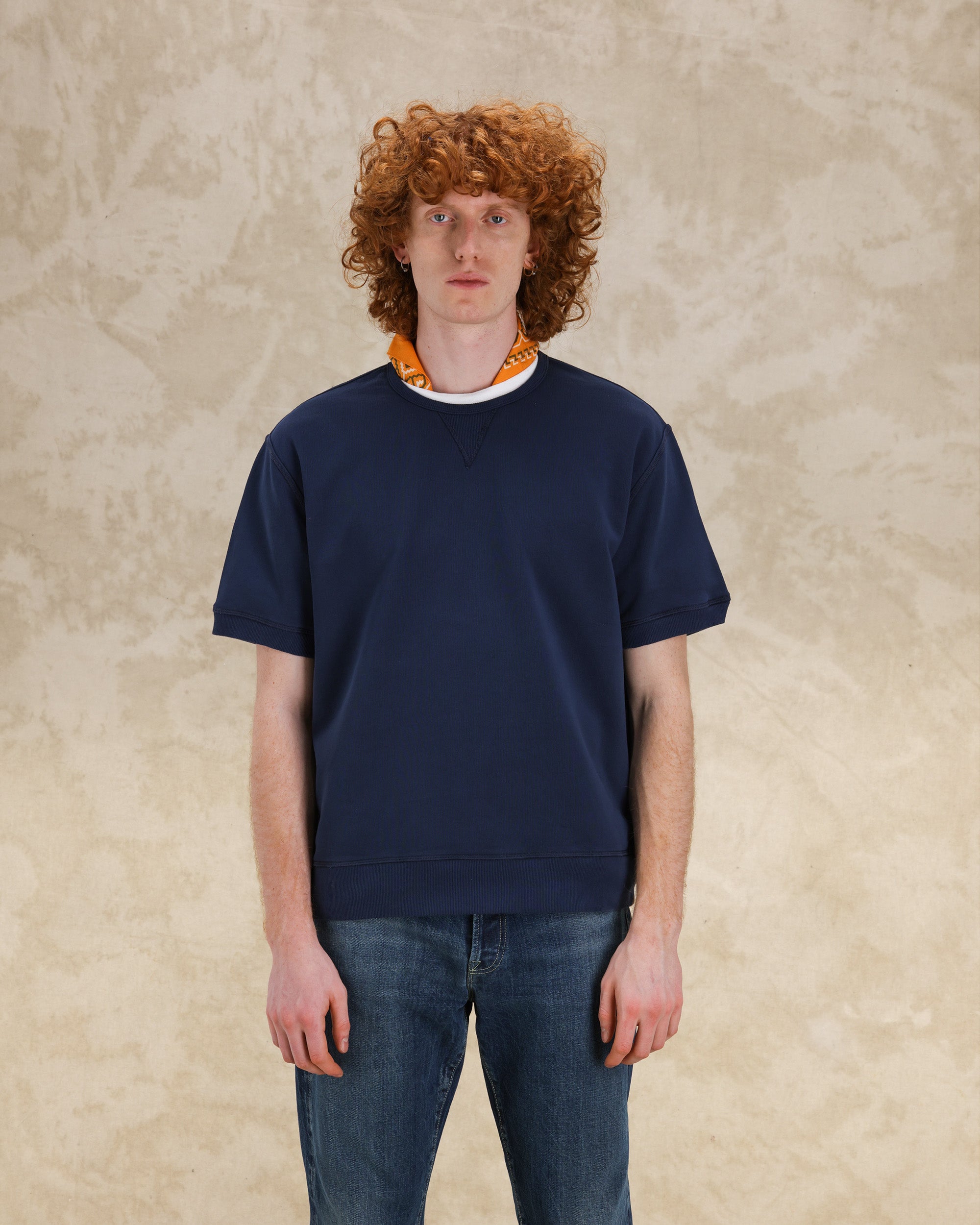 Ohio Brushed Jersey Short Sleeves Sweatshirt