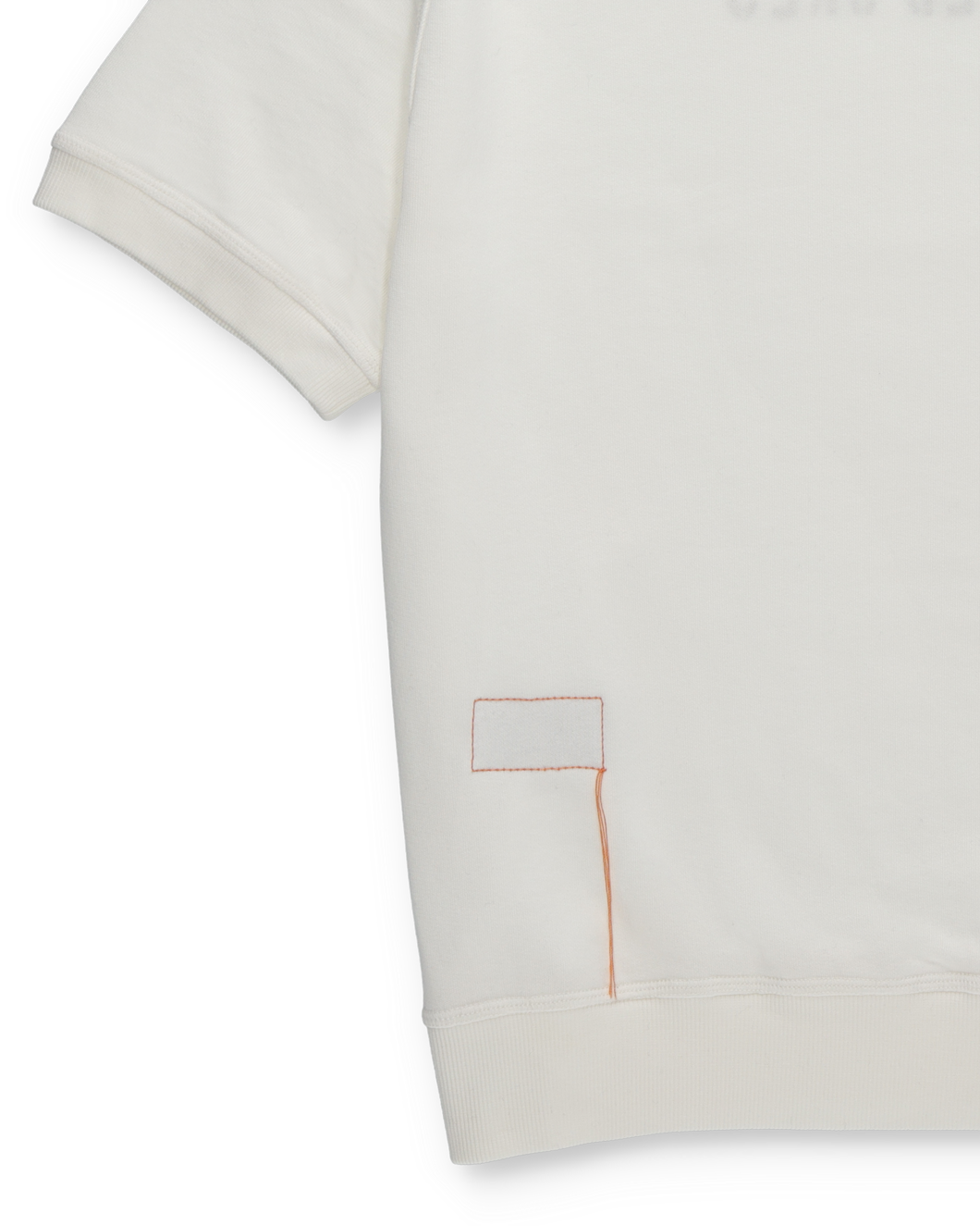 Ohio Felpa Girocollo in Jersey Garzato a Maniche Corte