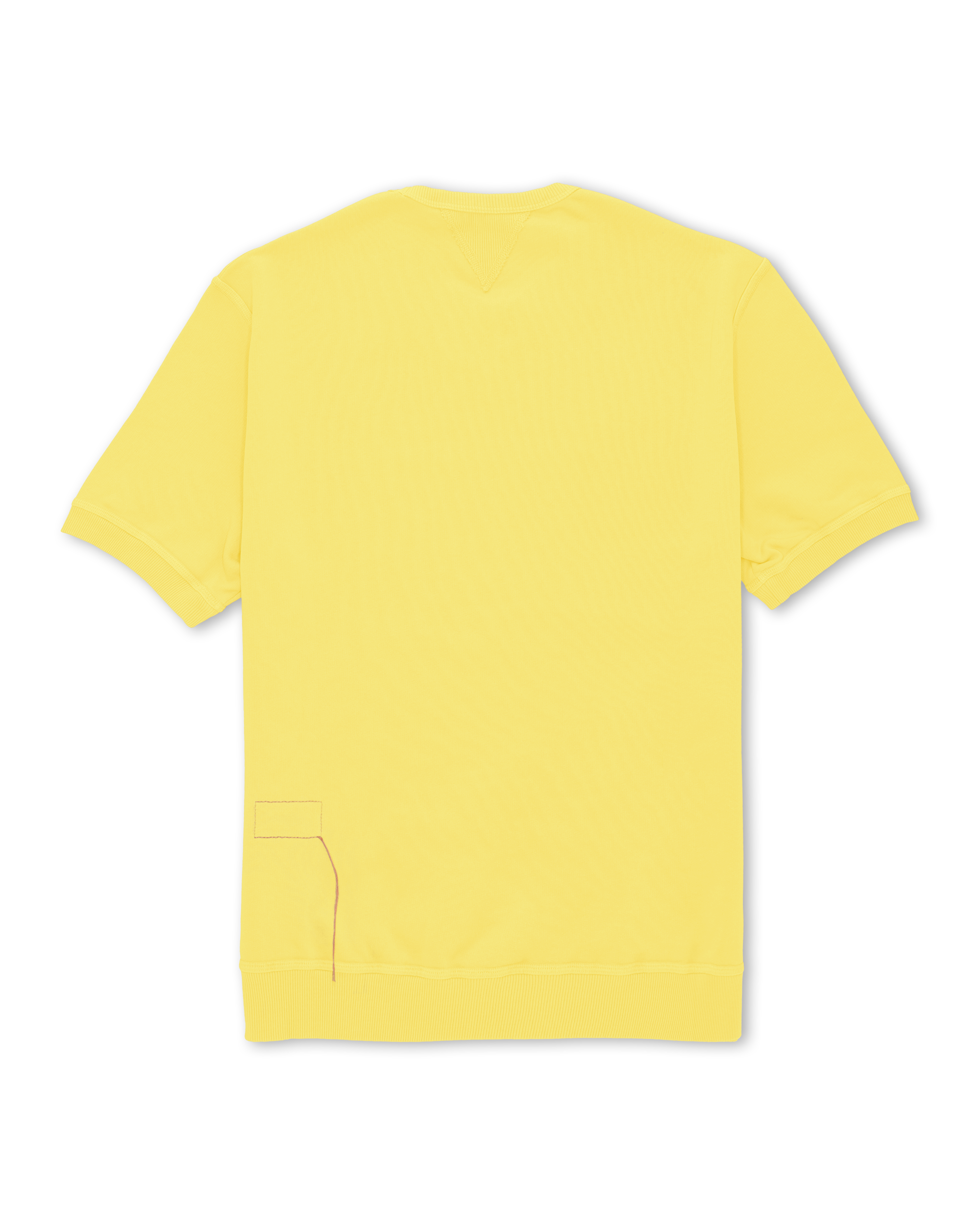 Ohio Felpa Girocollo in Jersey Garzato a Maniche Corte