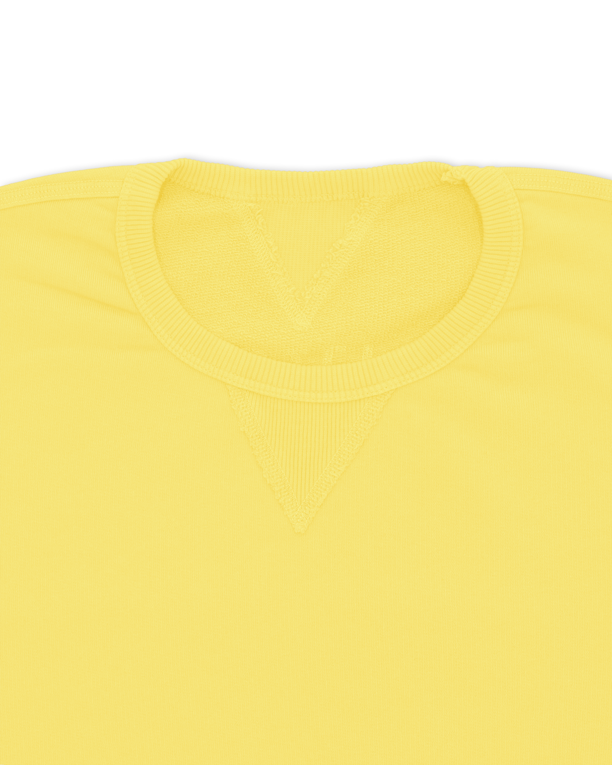 Ohio Felpa Girocollo in Jersey Garzato a Maniche Corte