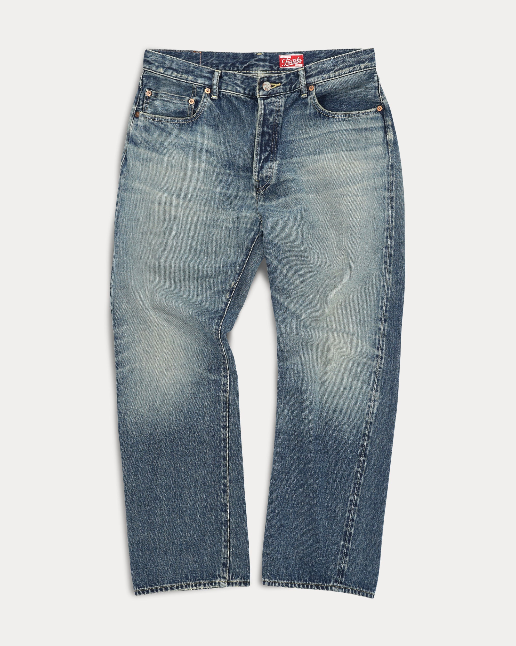 Okayama Japan Selvedge Denim 5 Pocket Regular Fit Custom Wash - L33''