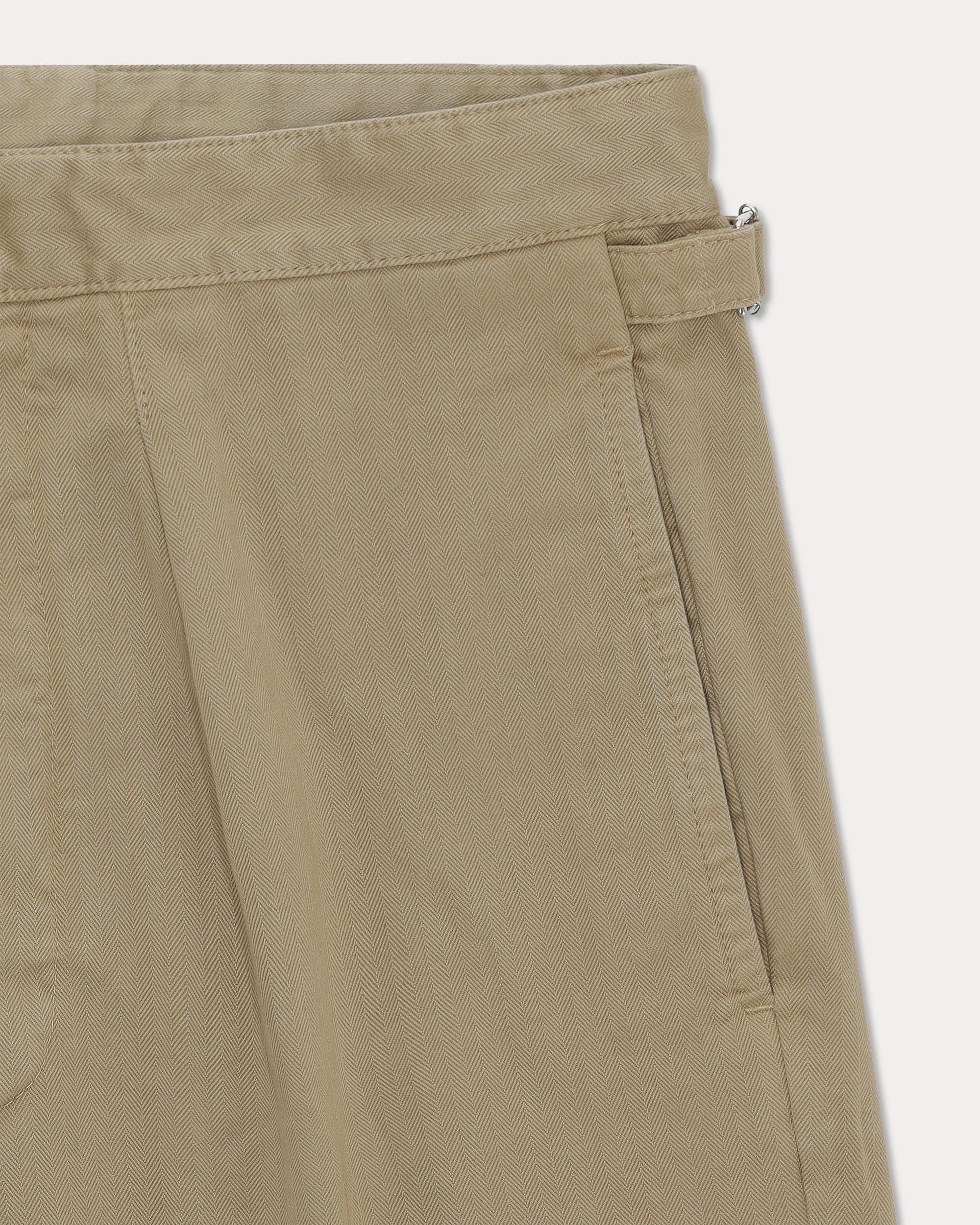 Oklahoma Pantaloni In Herringone