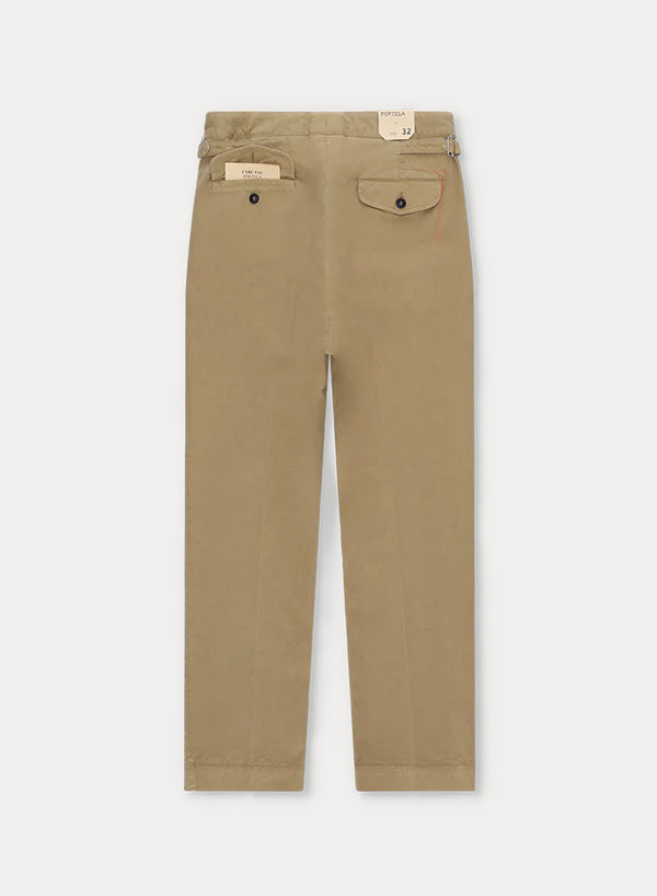 Oklahoma Pantalone Con Pences In Cotone