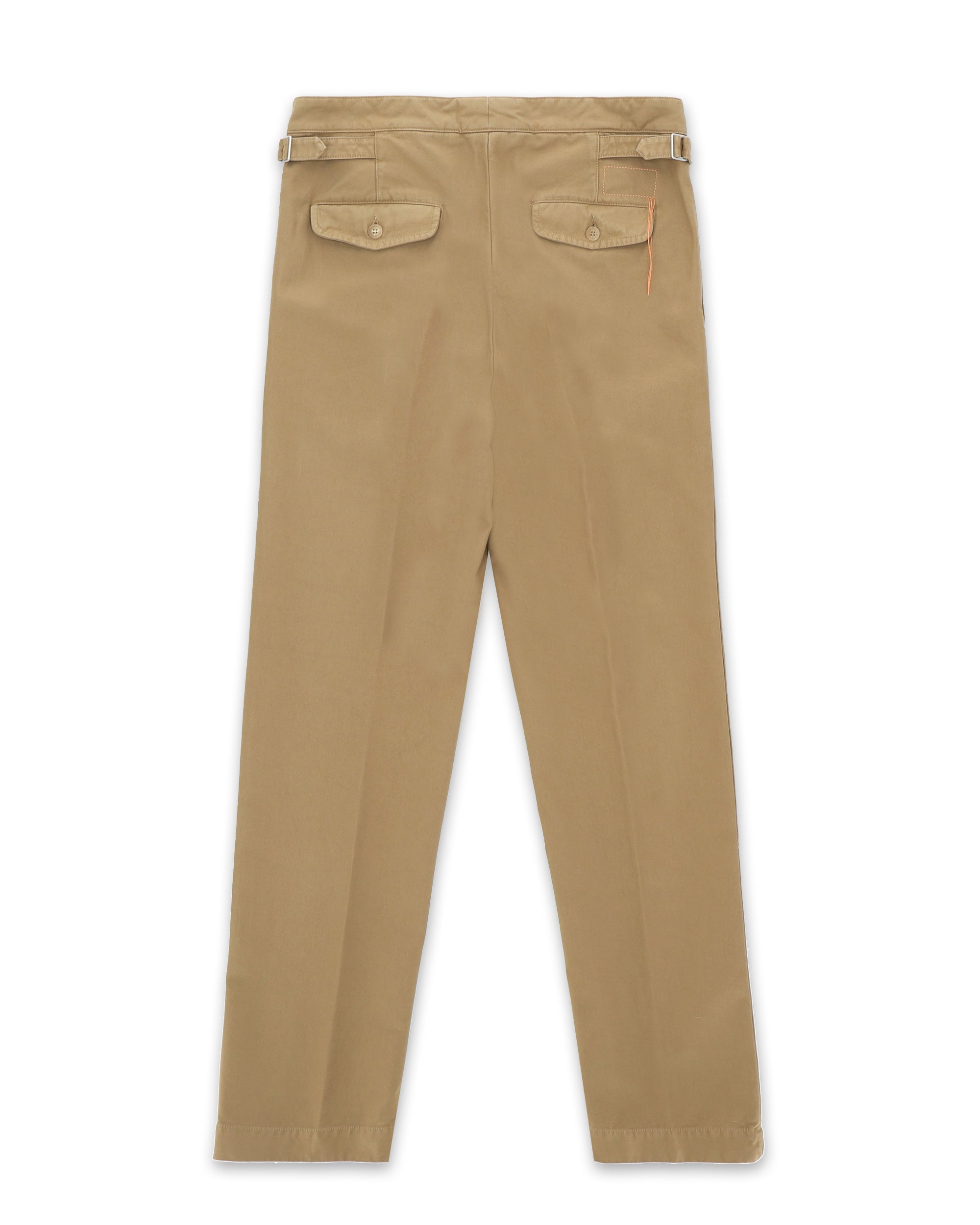 Oklahoma Pantaloni In Canvas di Cotone Rovesciato