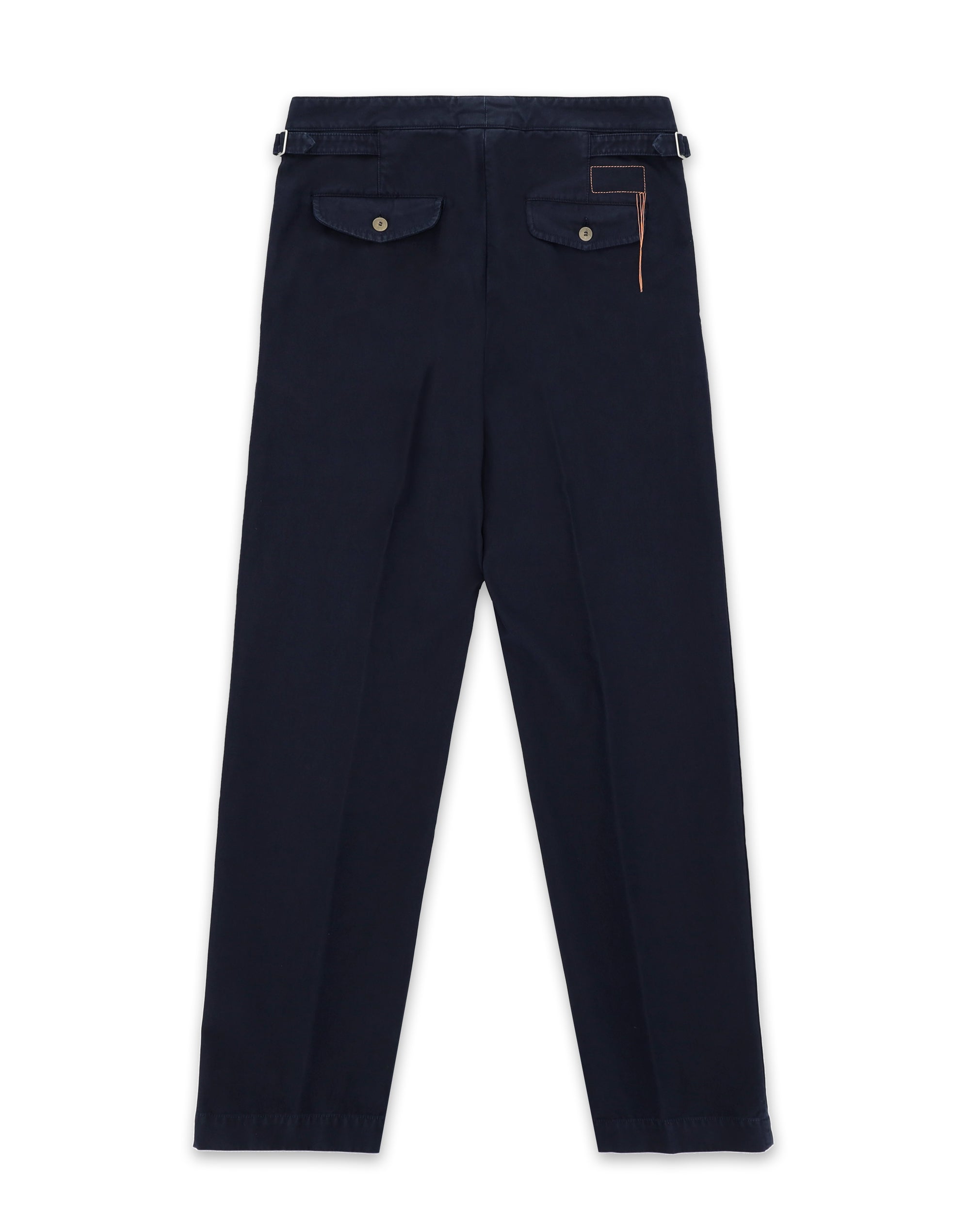 Oklahoma Pantaloni In Canvas di Cotone Rovesciato