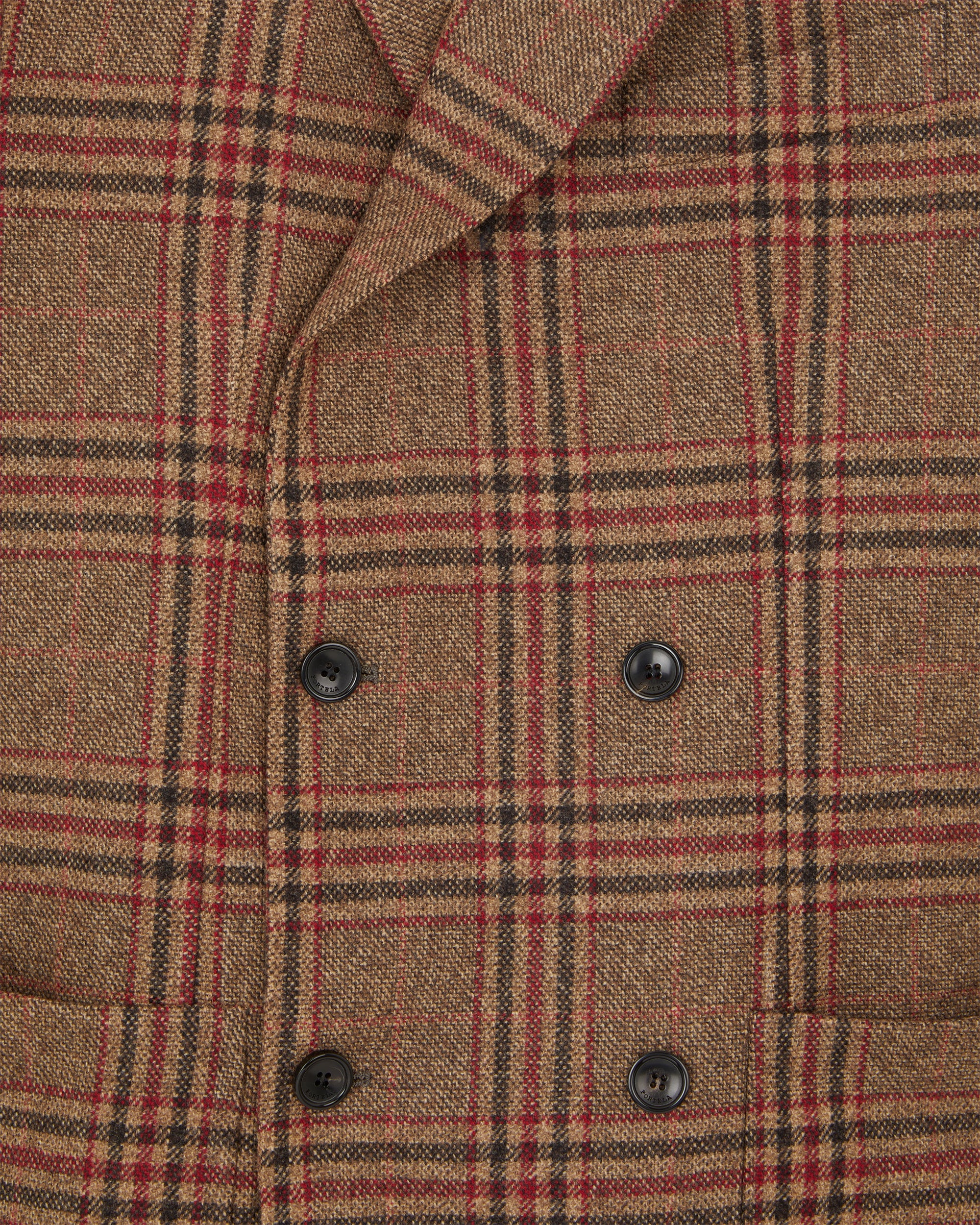 Oscarf Unlined Double-Breasted Jacket