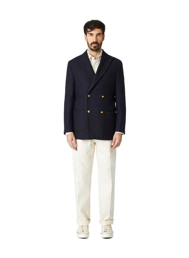 David Jacket Doppio Petto Wool