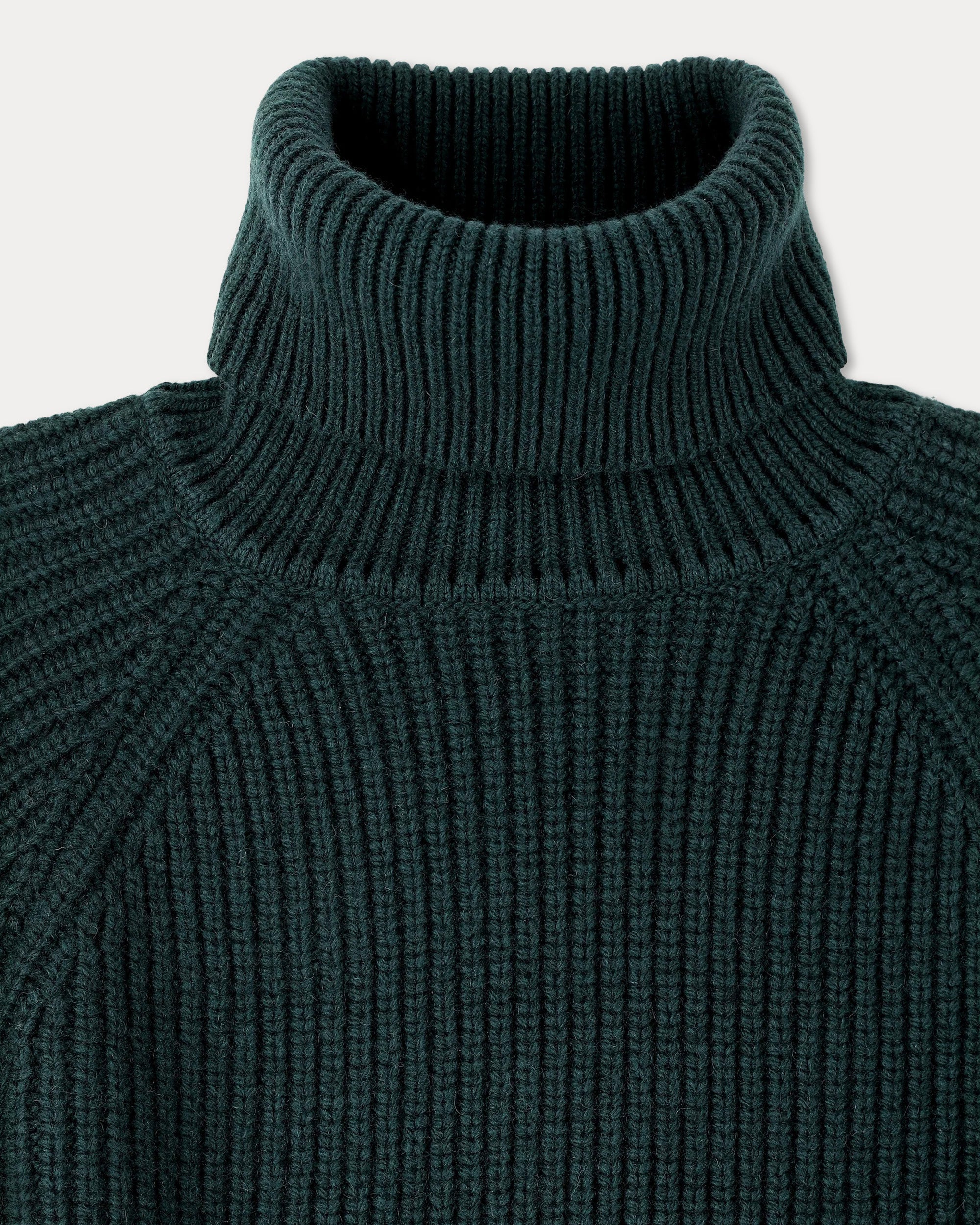Oslo Maglione Collo Alto In Lana Merino