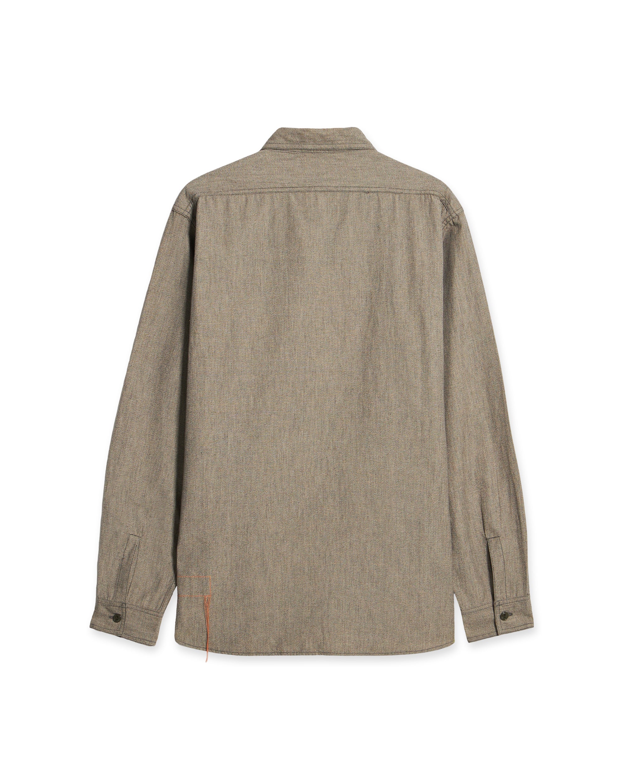 Otero Camicia In Carbon Chambray