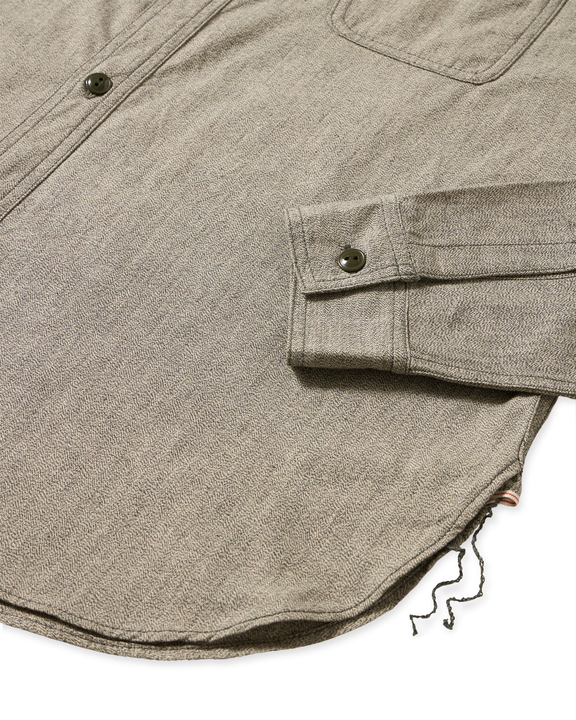 Otero Camicia In Carbon Chambray