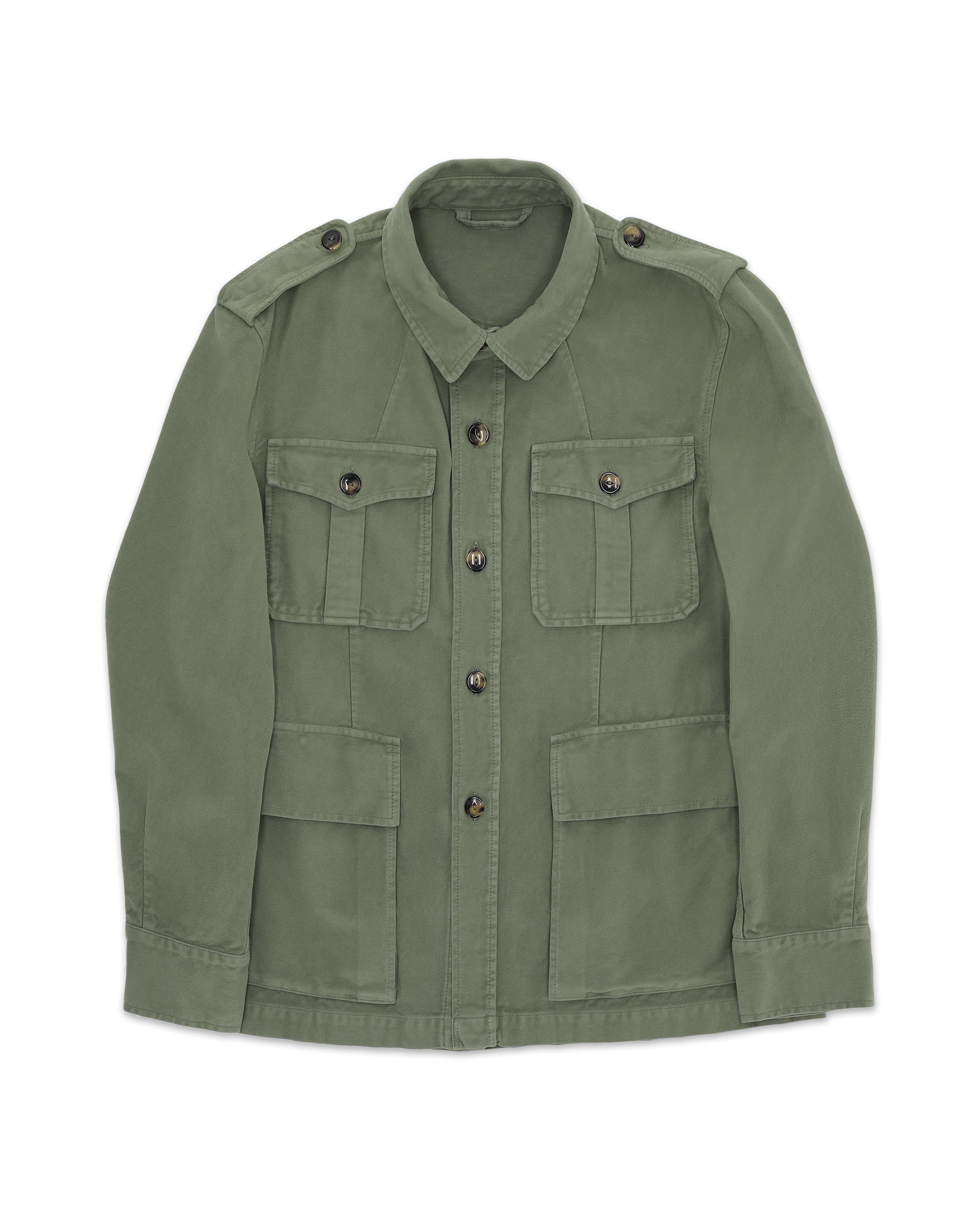 Owen Giacca Sahariana In Moleskin