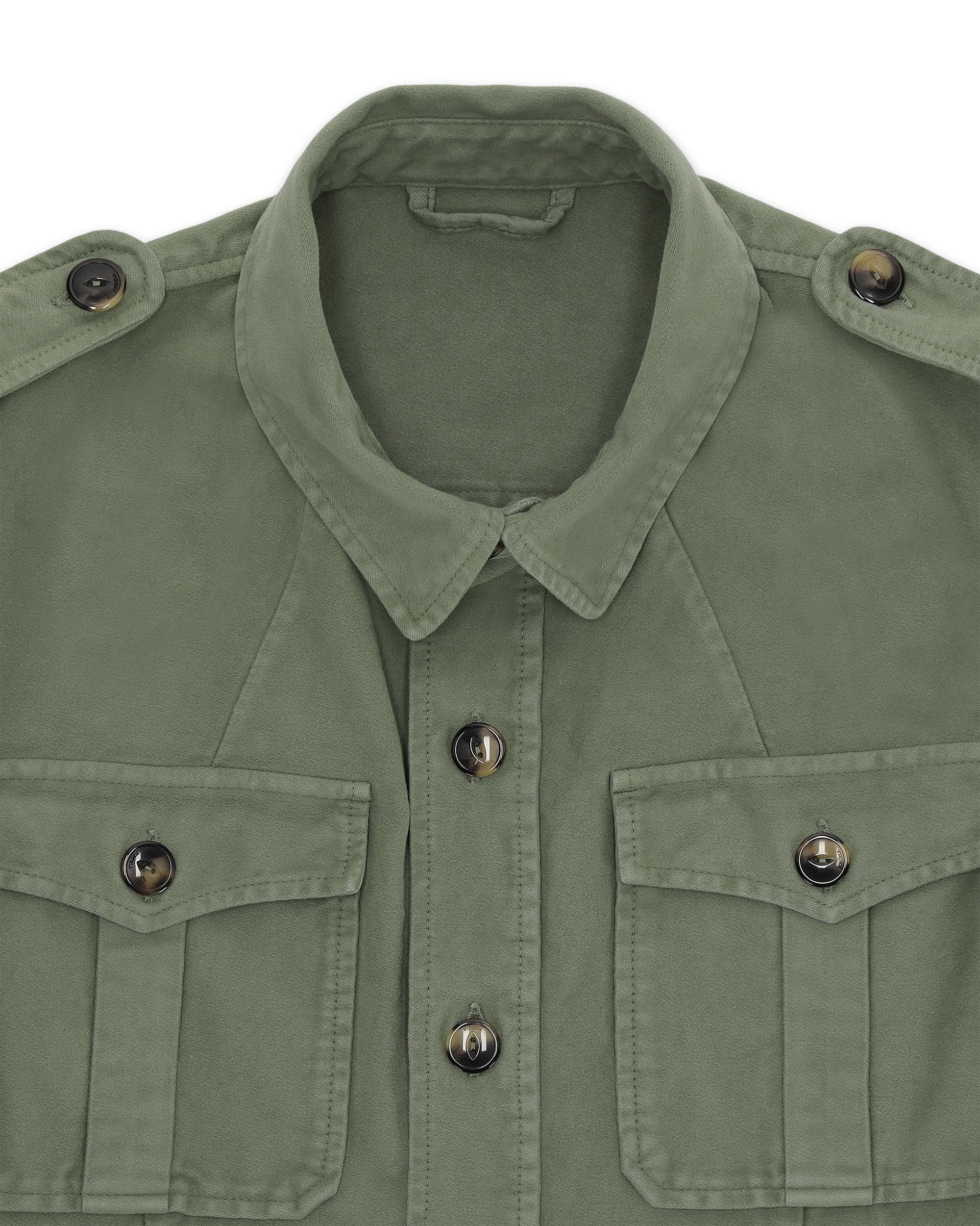 Owen Giacca Sahariana In Moleskin