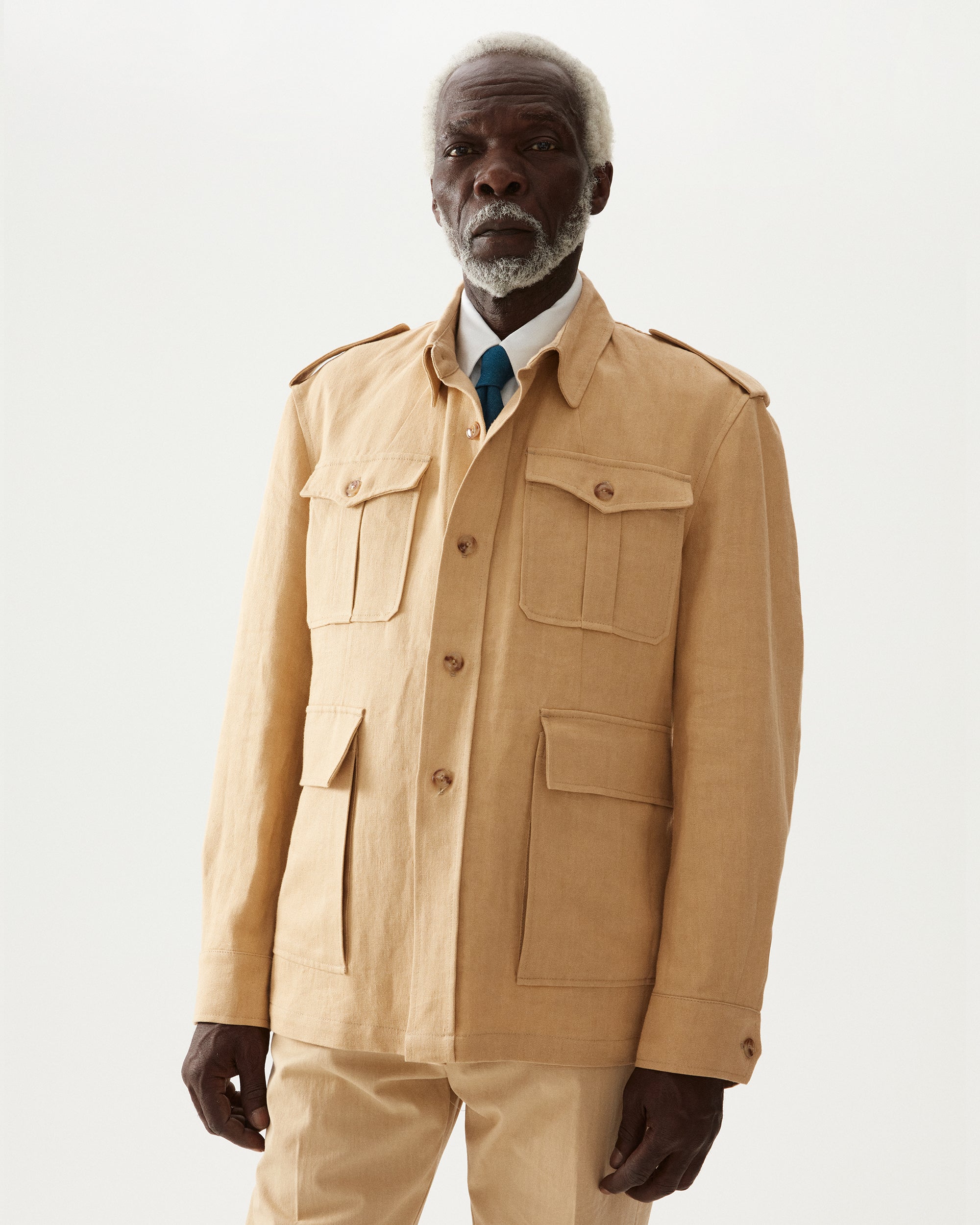 Owen Linen Safari Jacket
