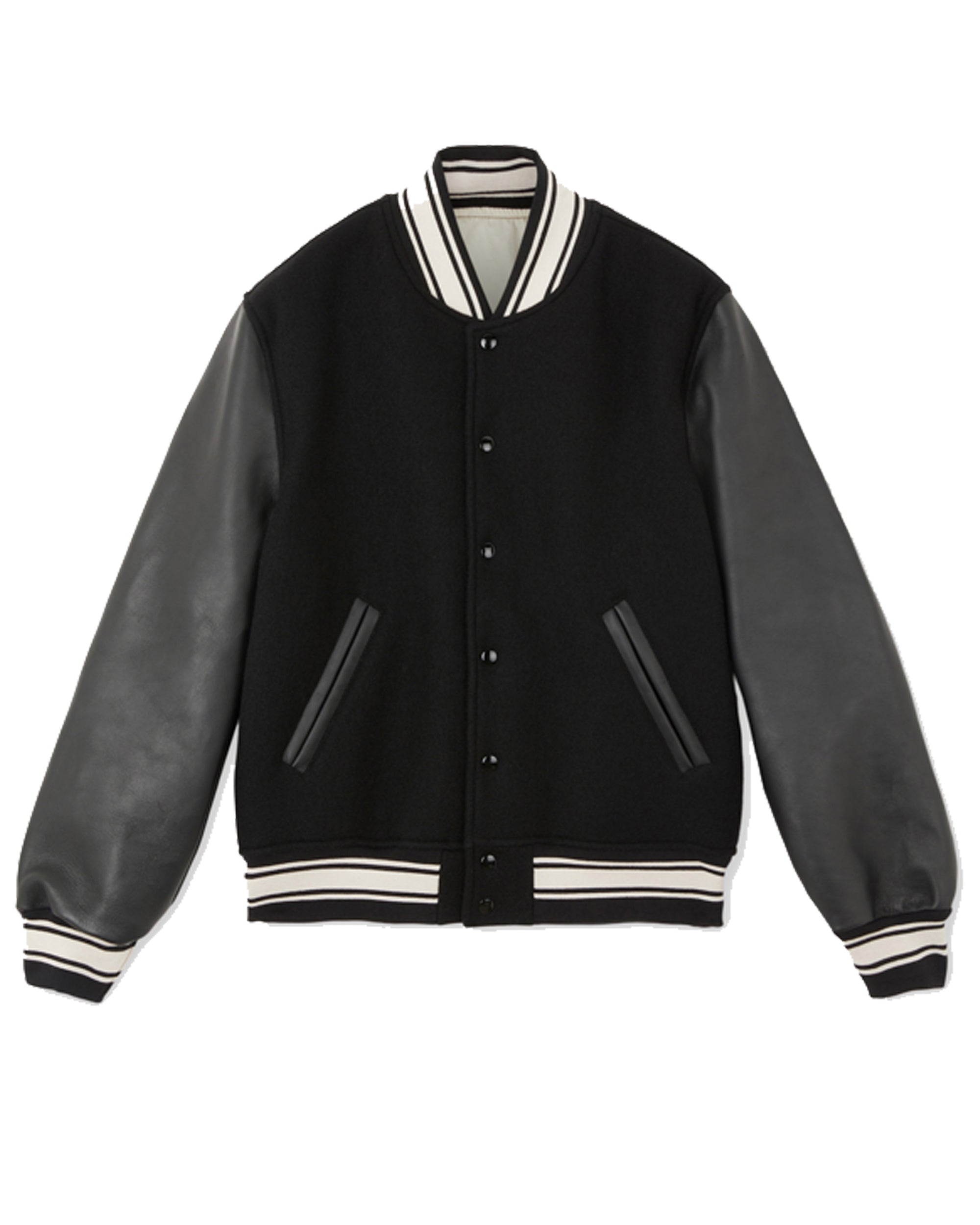 Oxford Bomber In Lana e Pelle