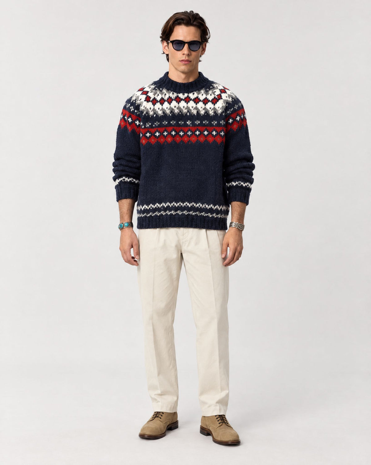 Chamula Merino Wool Fair Isle Pullover