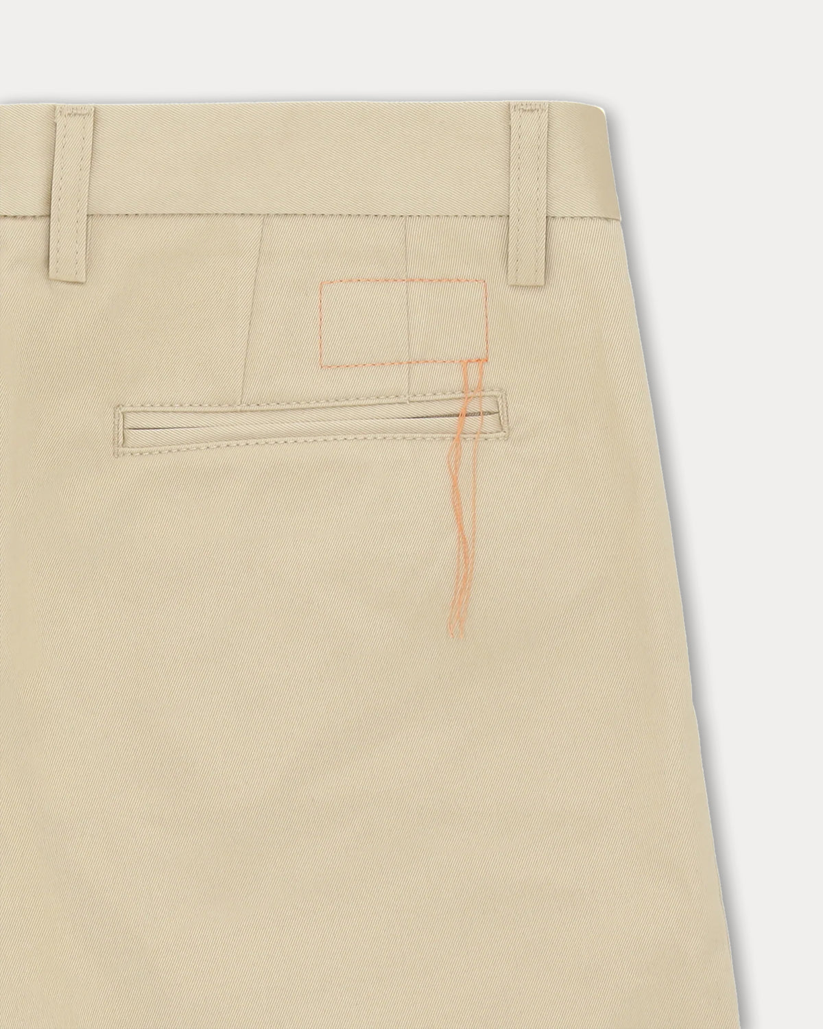 Pences Pantaloni Con Pences In Gabardine di Cotone Pesante