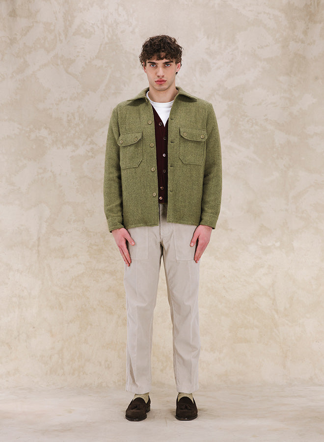 Pepper Overshirt In Lana