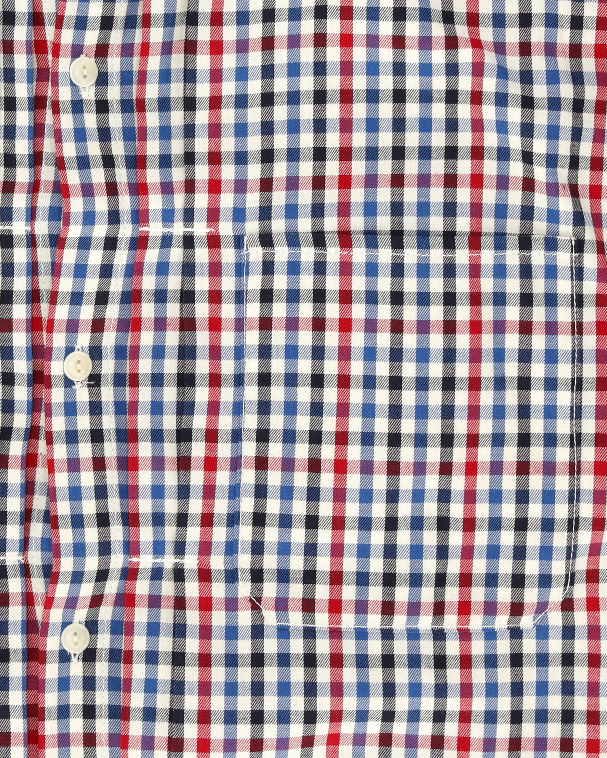 Peter Giacca in Cotone con motivo a Quadri