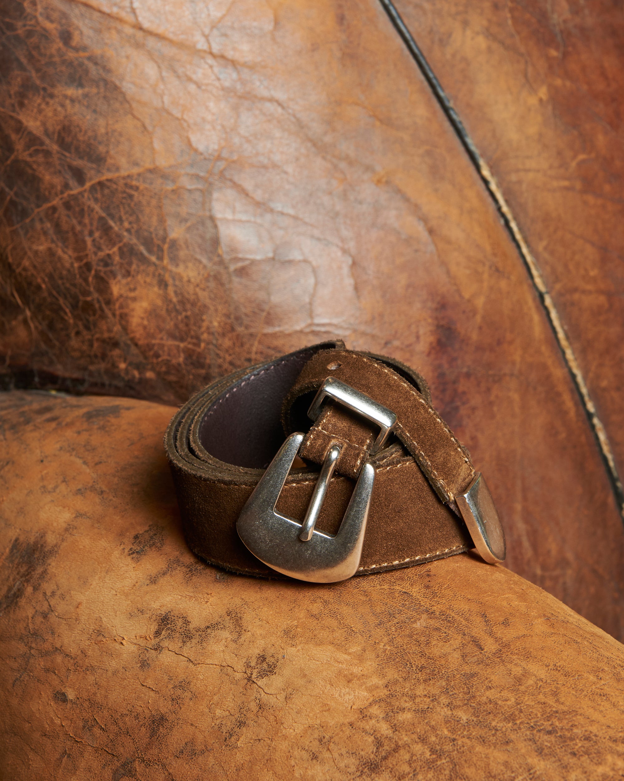 Phoenix Cintura in Pelle Scamosciata