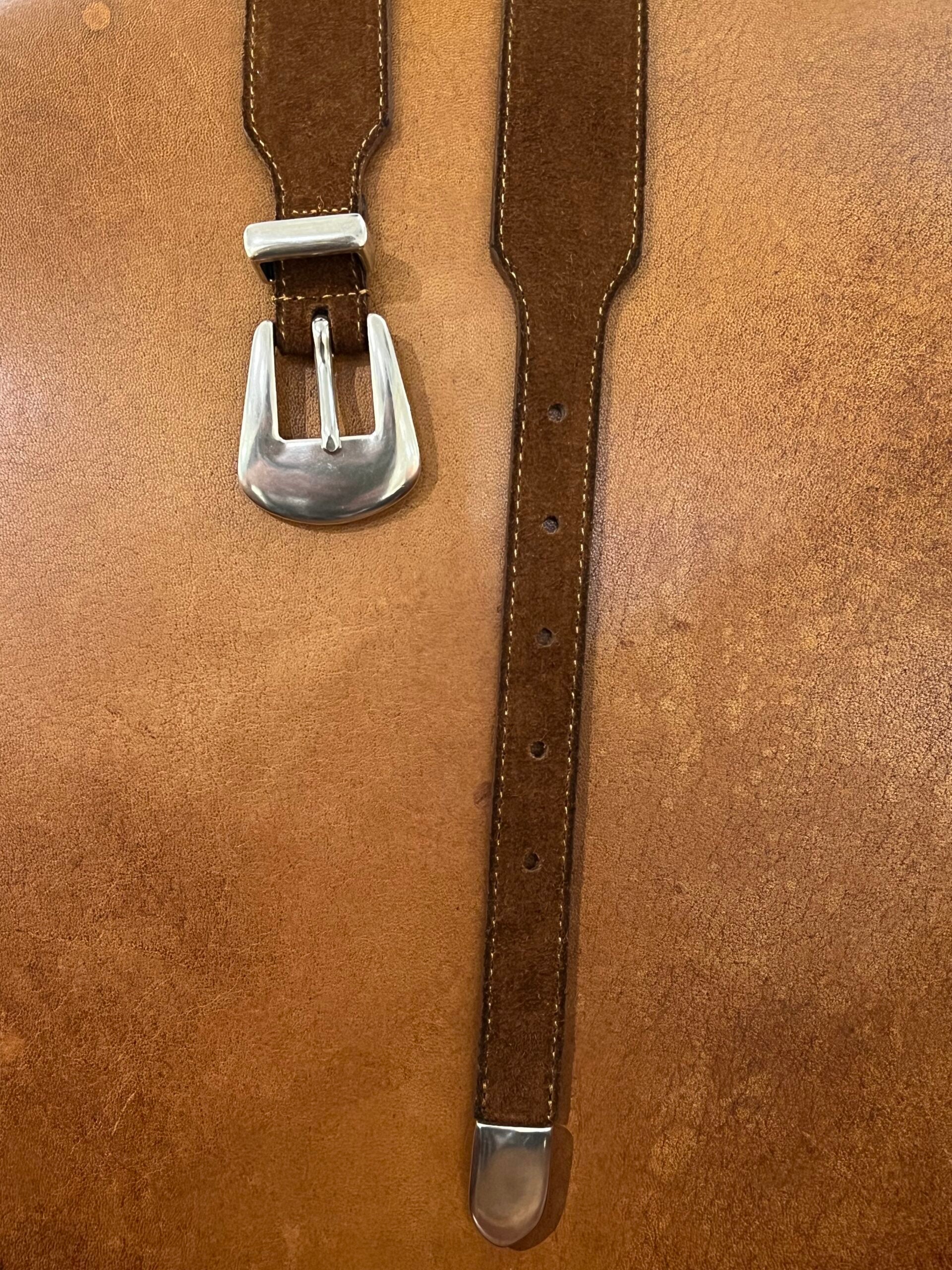 Phoenix Cintura in Pelle Scamosciata