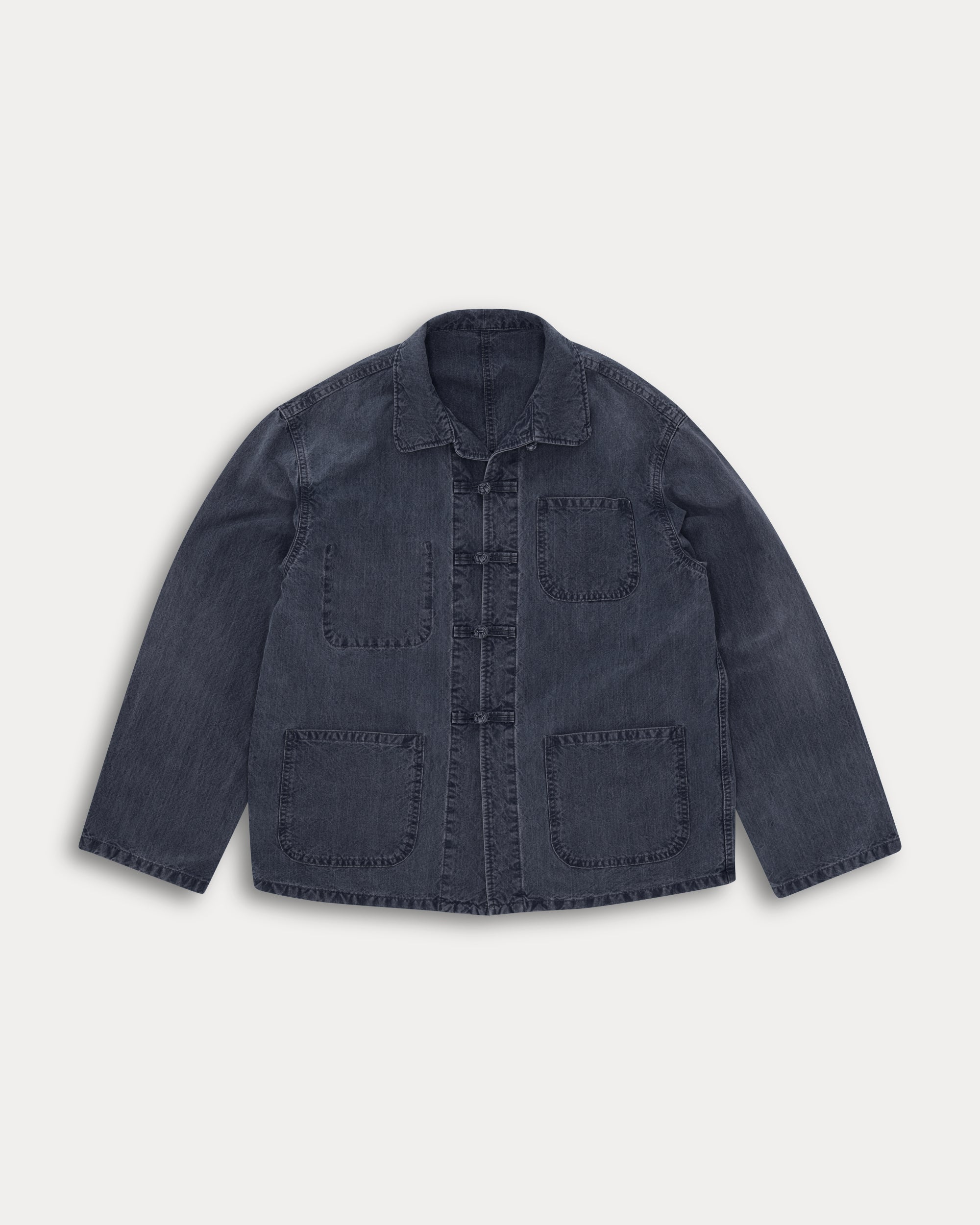 Pijama Jacket in Denim Indigo Rinse