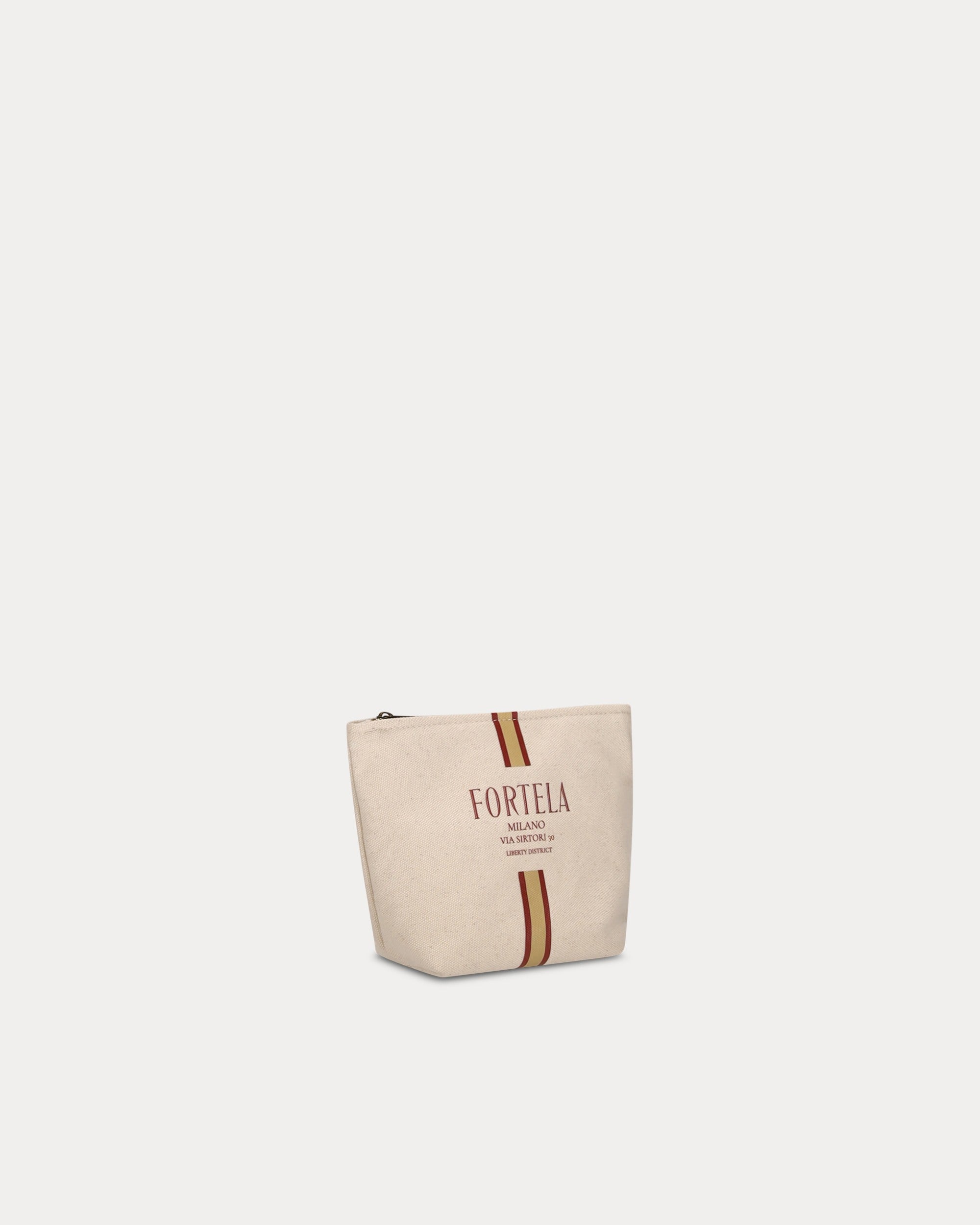 Pocketbag Small Pochette in Canvas con Logo