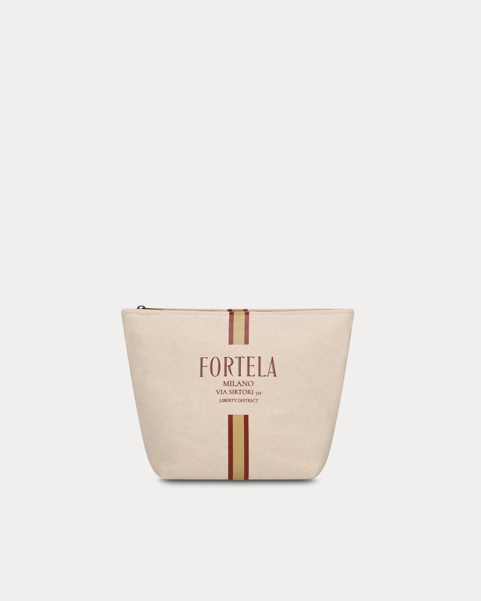Pocketbag Medium Pochette in Canvas con Logo