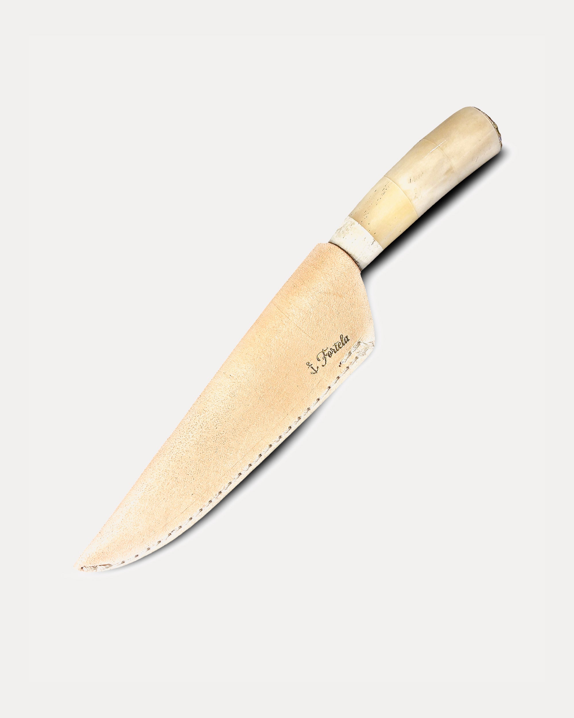 Poglia x Fortela Knife with Horn Handle