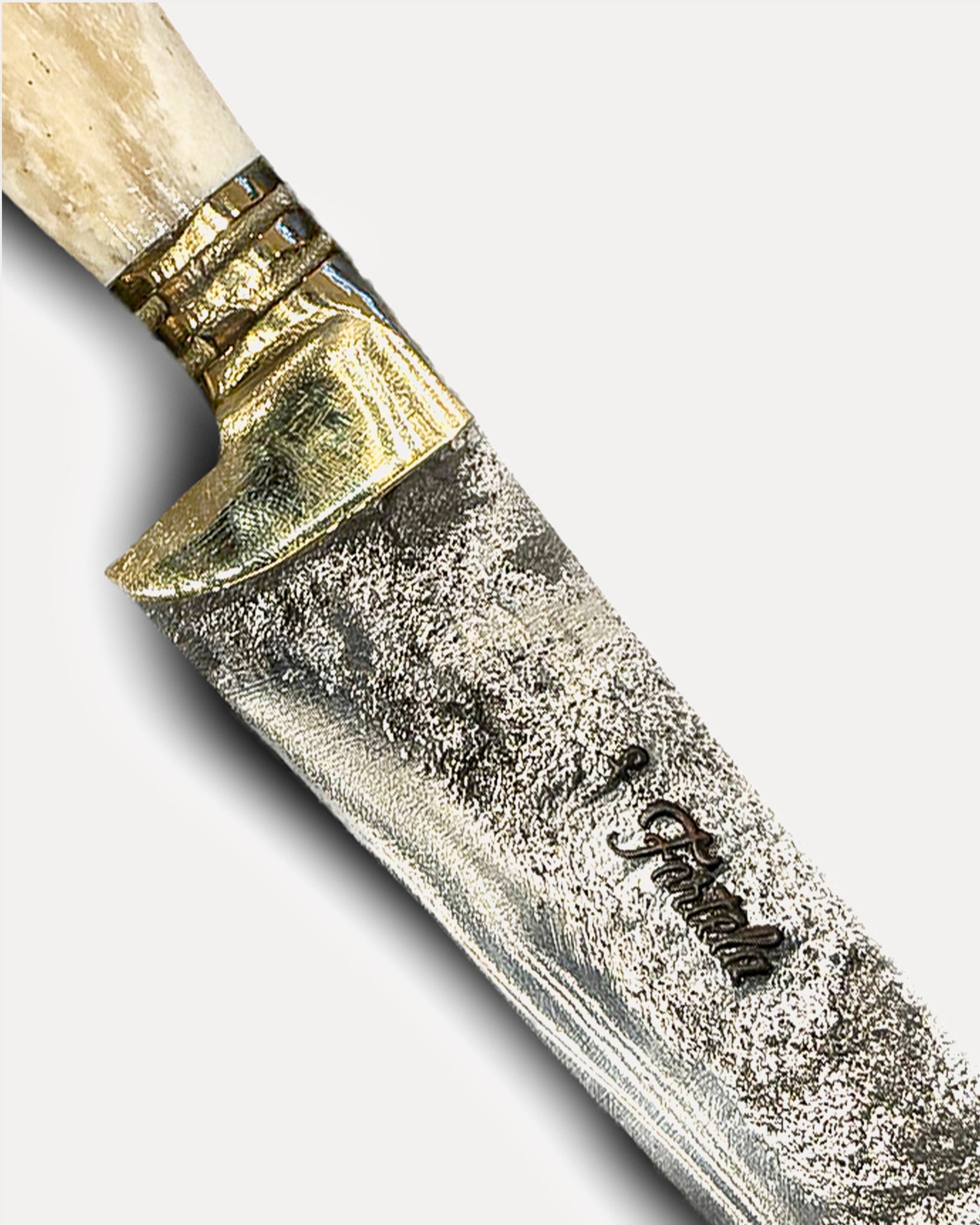 Poglia x Fortela Coltello con Manico in Corno