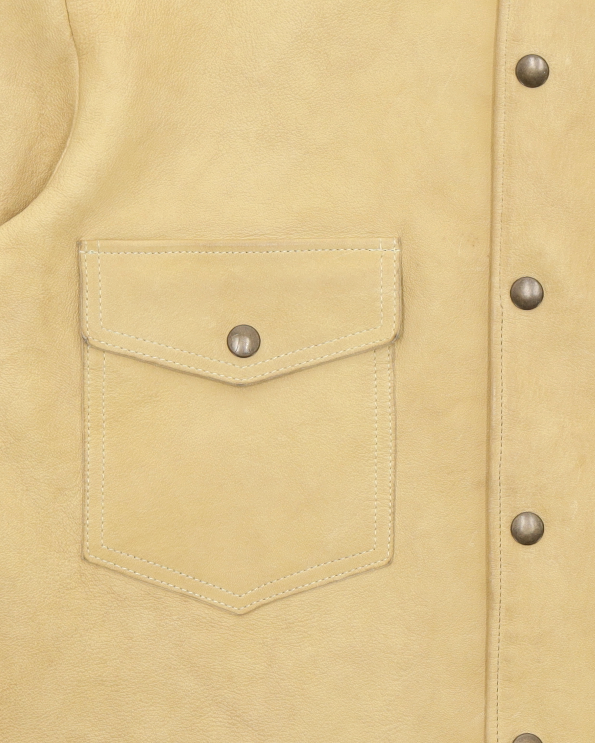 Quarter Giacca In Pelle Di Cervo