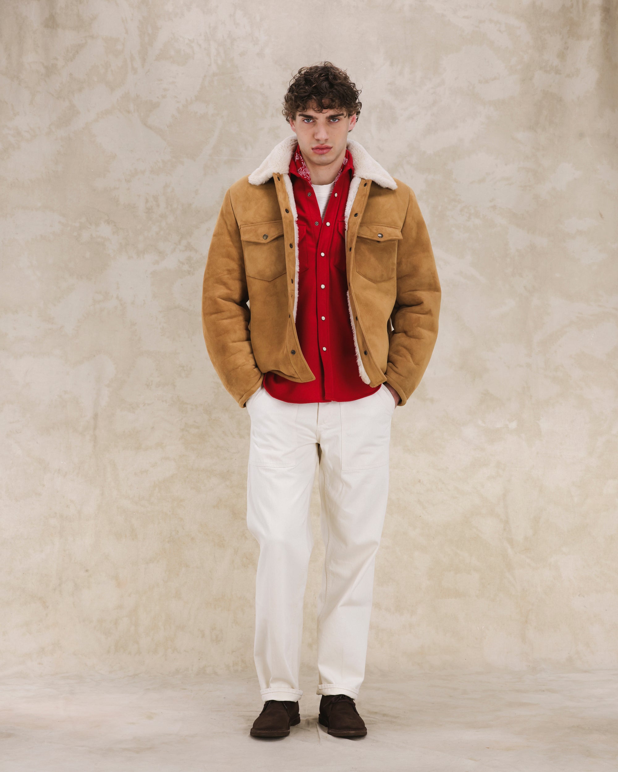 Quarter Giacca In Montone