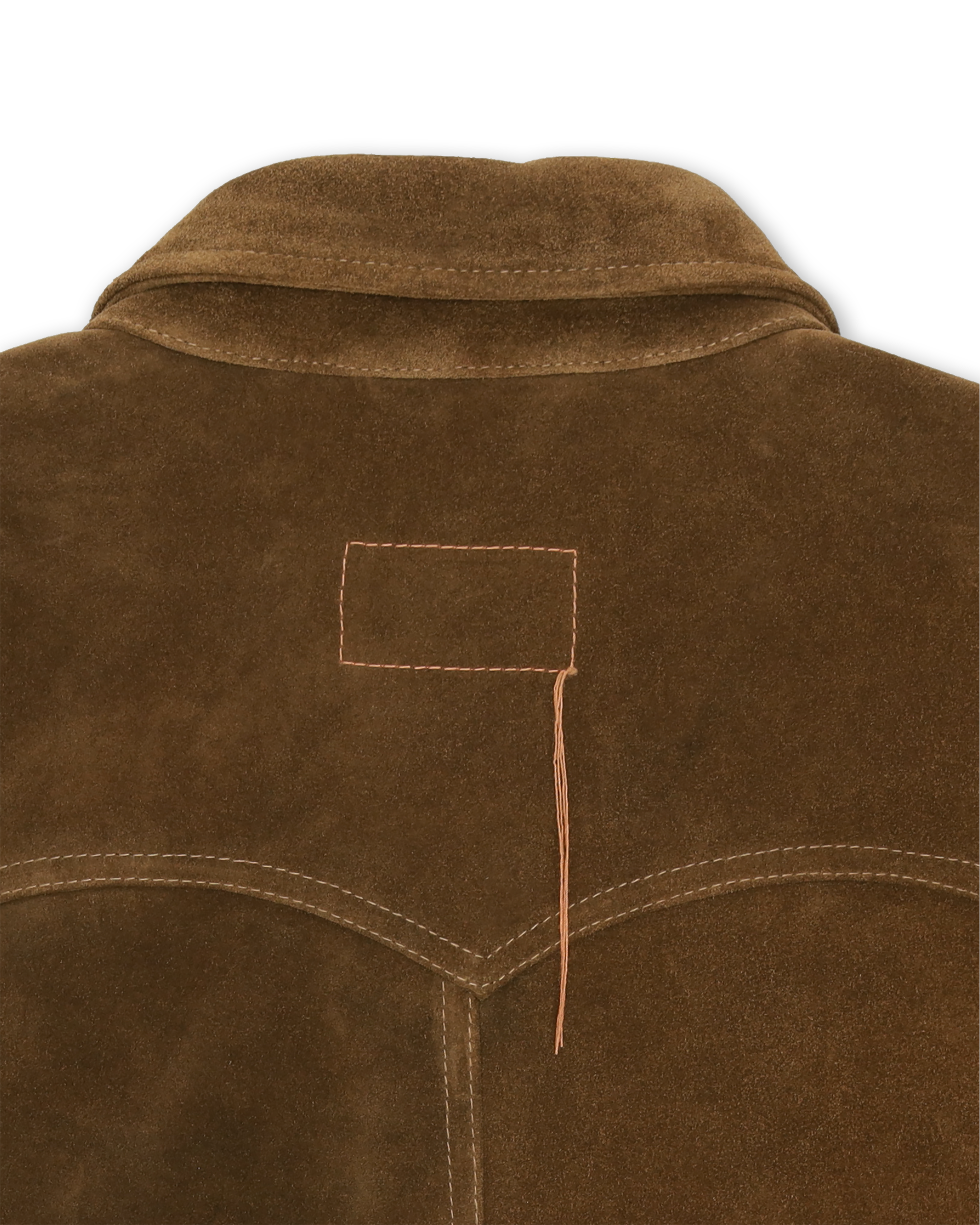 Ranch Texan Shirt in Suede Leather