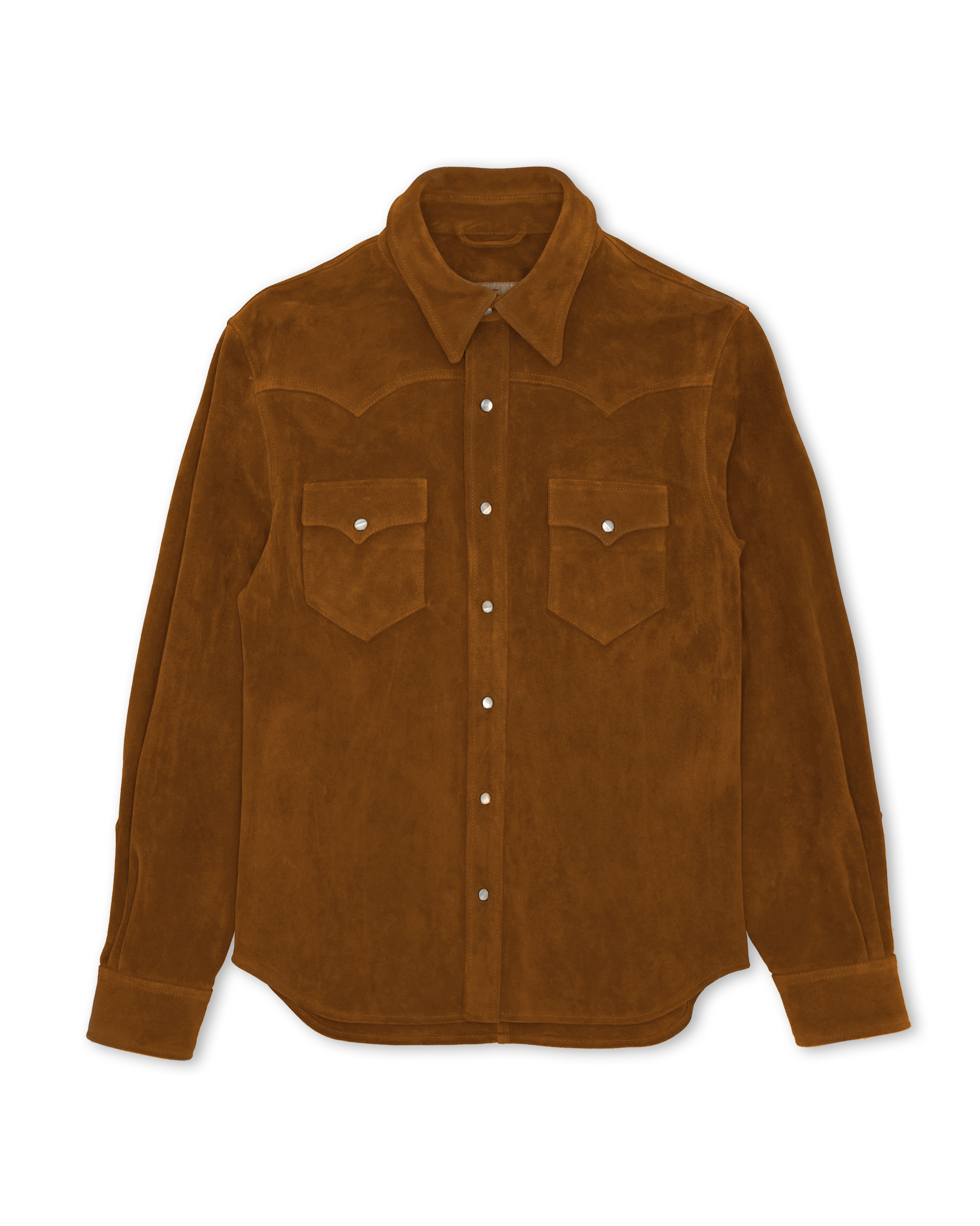 Ranch Camicia Texana in Crosta Scamosciata