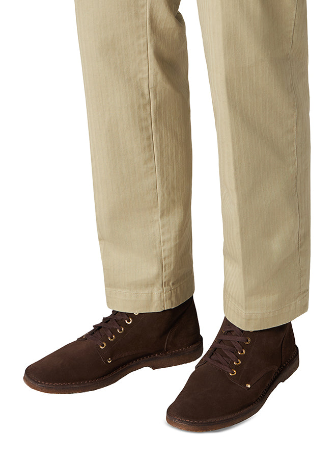 Ranger Stivale In Pelle Scamosciata