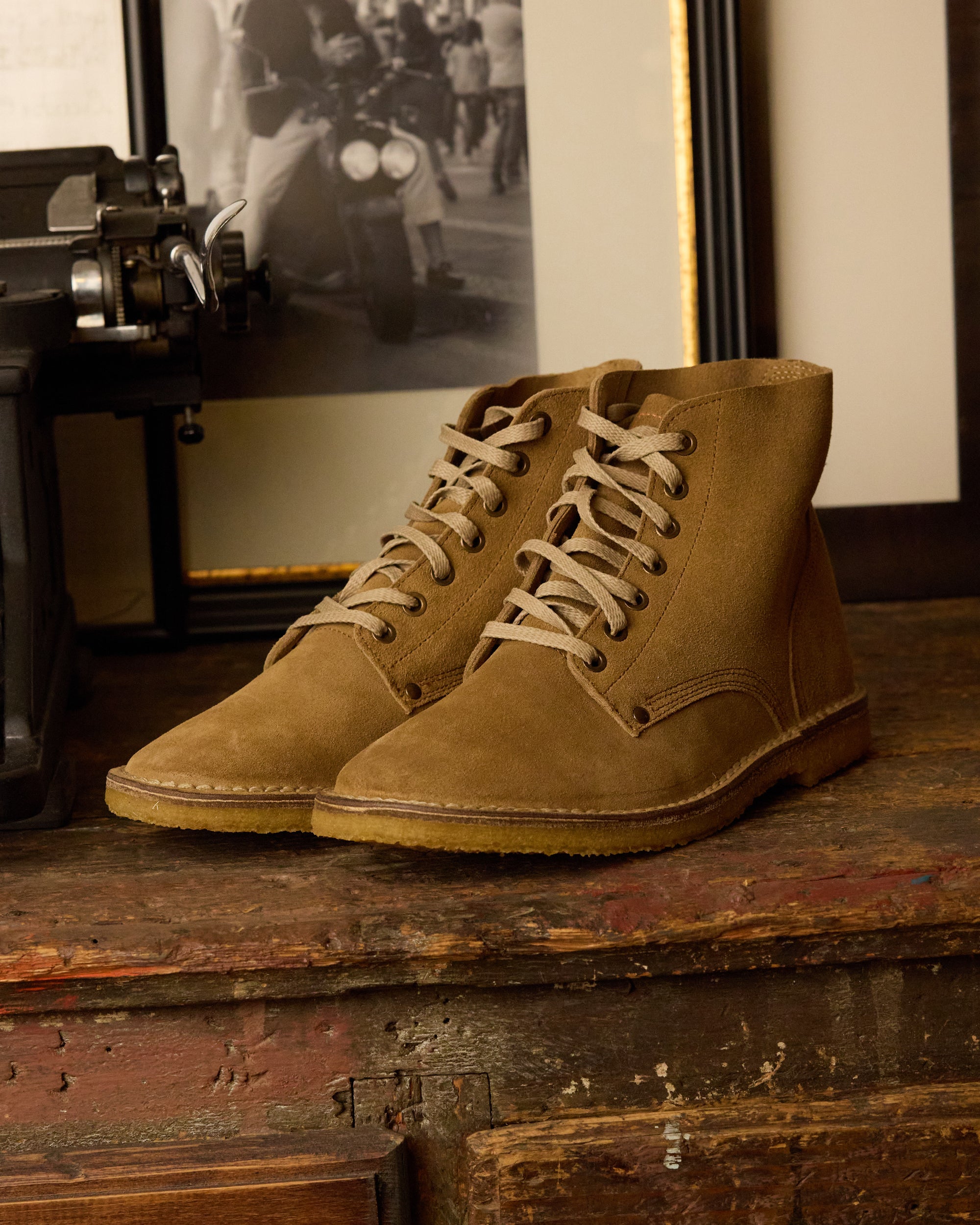 Ranger Boots Suede Leather